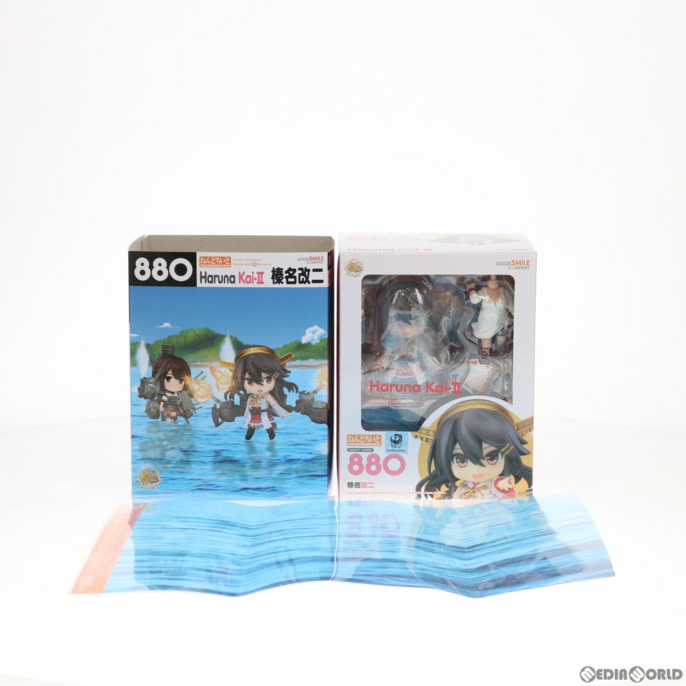 【中古即納】[FIG] GOODSMILE ONLINE SHOP限定特典付属 ねんどろいど 880 榛名改二(はるなかいに) 艦隊これくしょん -艦これ- 完成品 可動フィギュア グッドスマイルカンパニー(20180823)