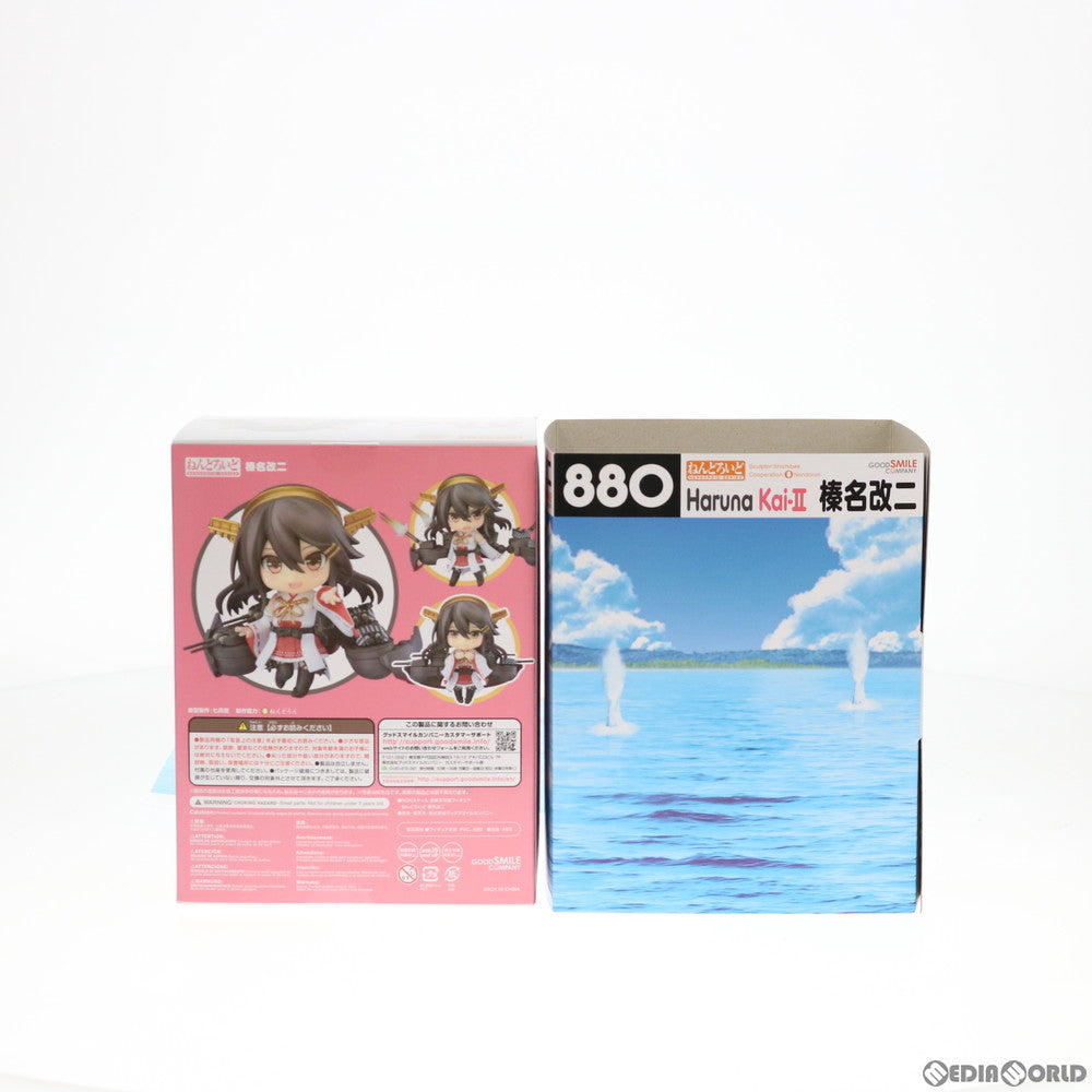 【中古即納】[FIG] GOODSMILE ONLINE SHOP限定特典付属 ねんどろいど 880 榛名改二(はるなかいに) 艦隊これくしょん -艦これ- 完成品 可動フィギュア グッドスマイルカンパニー(20180823)
