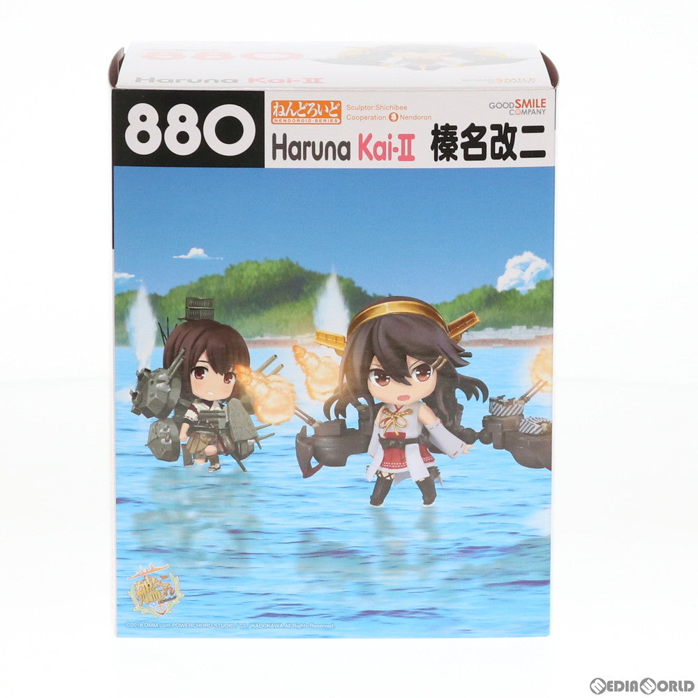 【中古即納】[FIG] GOODSMILE ONLINE SHOP限定特典付属 ねんどろいど 880 榛名改二(はるなかいに) 艦隊これくしょん -艦これ- 完成品 可動フィギュア グッドスマイルカンパニー(20180823)