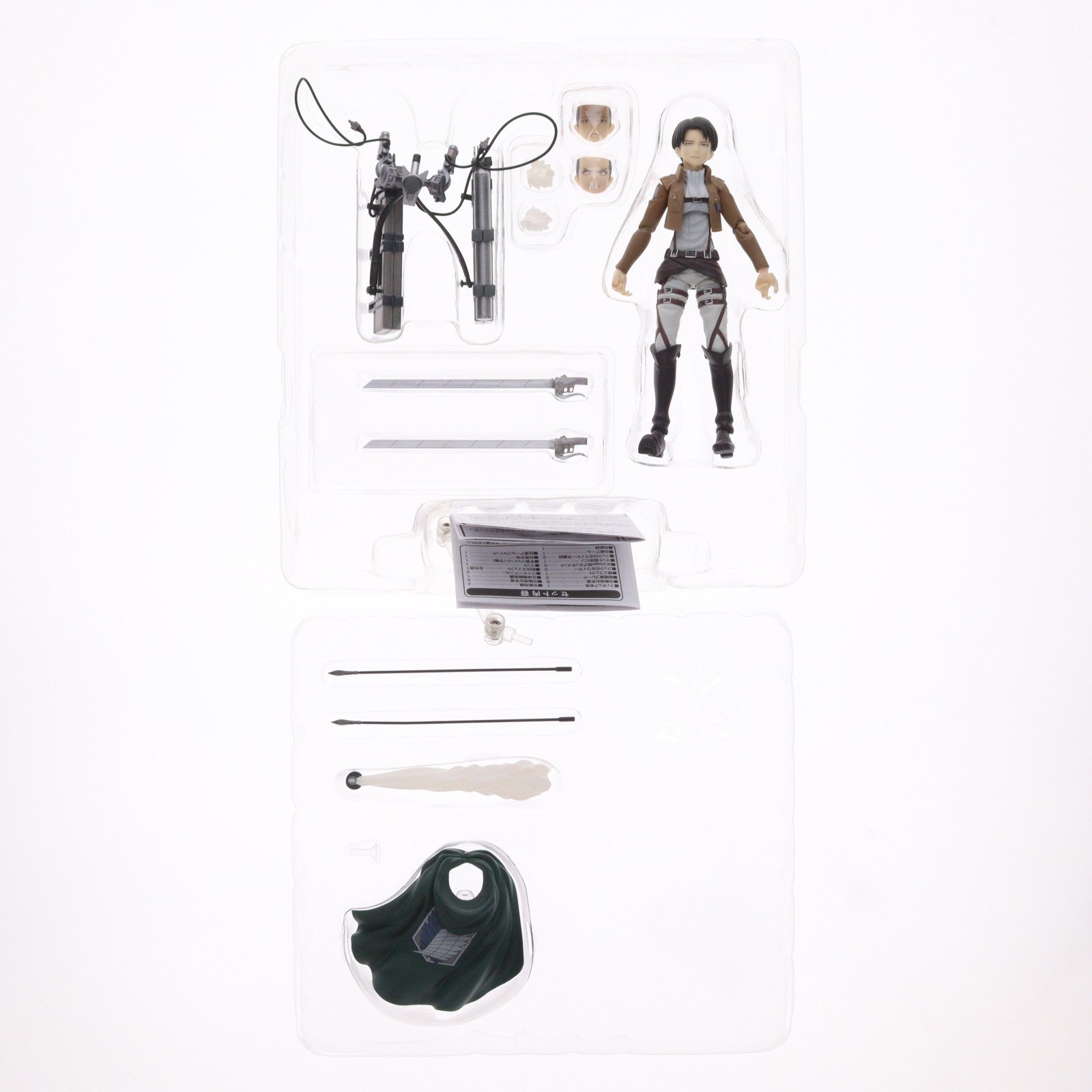 【中古即納】[FIG] figma(フィグマ) 213 リヴァイ 進撃の巨人 完成品 可動フィギュア グッドスマイルカンパニー(20140629)