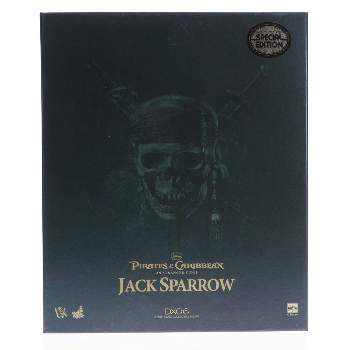 【中古即納】[FIG] ムービー・マスターピース DX ジャック・スパロウ パイレーツ・オブ・カリビアン/生命の泉 1/6 完成品 可動フィギュア(DX06) ホットトイズ(20111130)