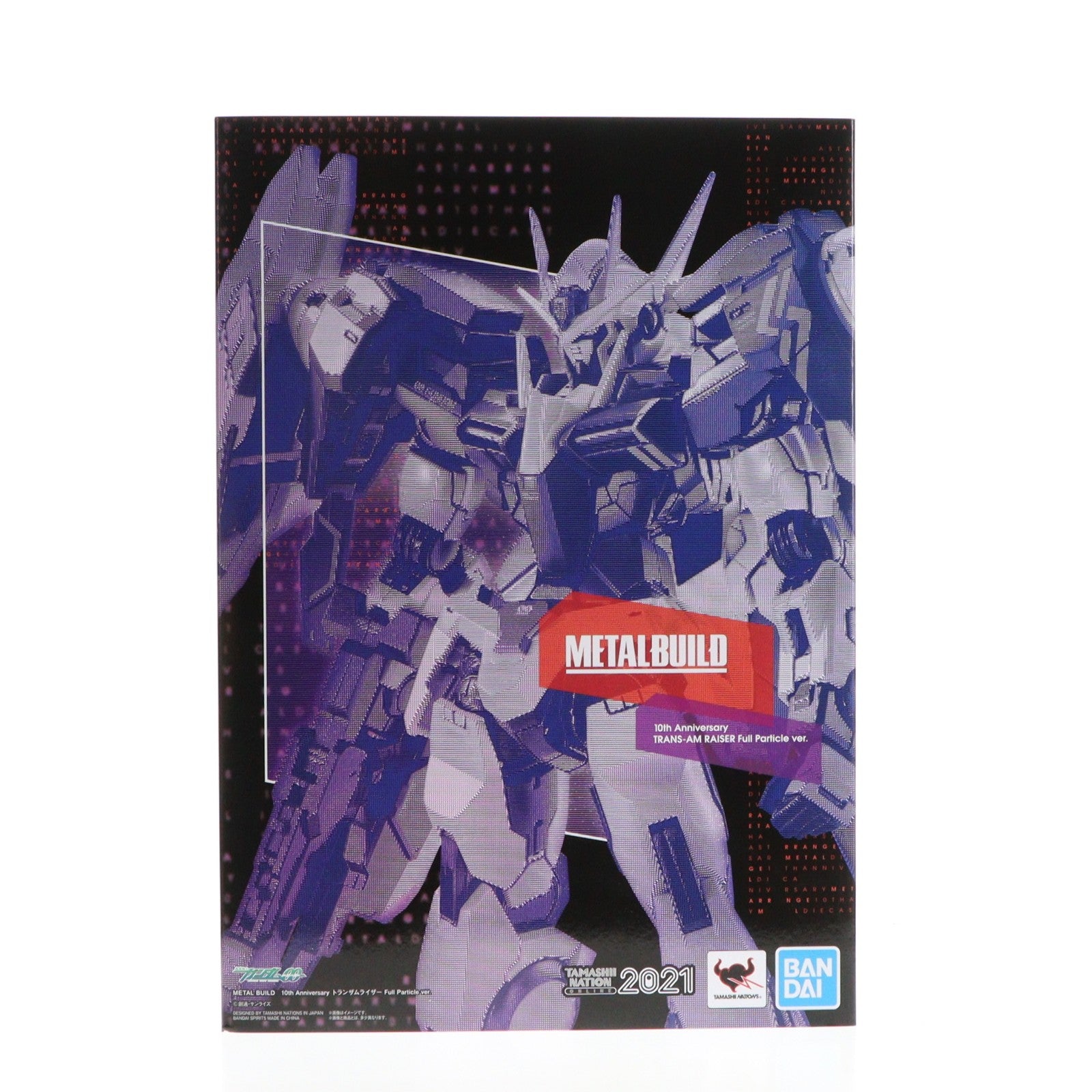 【中古即納】[FIG] METAL BUILD 10th Anniversary トランザムライザー Full Particle ver. 機動戦士ガンダム00(ダブルオー) 完成品 可動フィギュア TAMASHII NATION ONLINE 2021&魂ウェブ商店限定 バンダイスピリッツ(20211116)