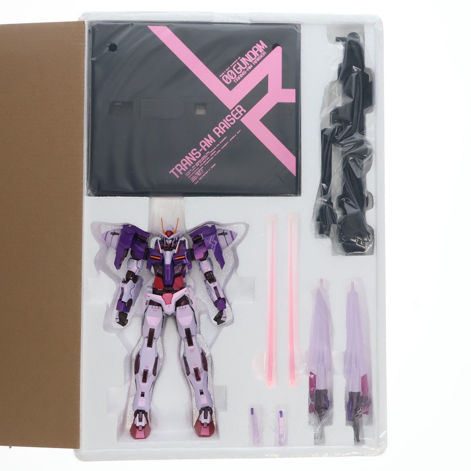 【中古即納】[FIG] METAL BUILD 10th Anniversary トランザムライザー Full Particle ver. 機動戦士ガンダム00(ダブルオー) 完成品 可動フィギュア TAMASHII NATION ONLINE 2021&魂ウェブ商店限定 バンダイスピリッツ(20211116)