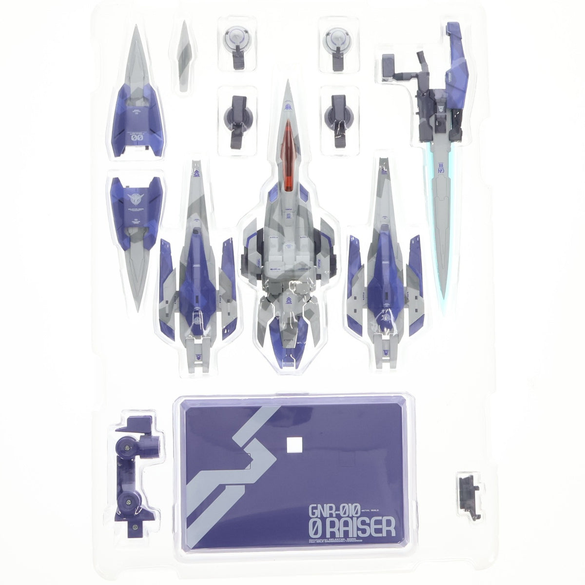 【中古即納】[FIG] METAL BUILD ダブルオーライザー デザイナーズブルー Ver. 機動戦士ガンダム00(ダブルオー) 完成品 可動フィギュア TAMASHII NATION 2019&魂ウェブ商店限定 バンダイスピリッツ(20191025)