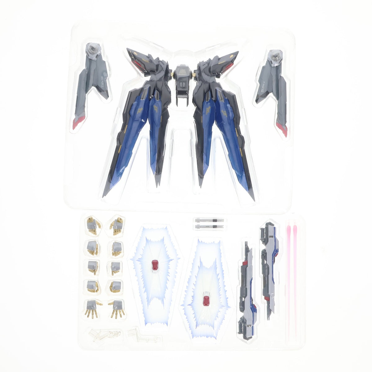 【中古即納】[FIG] METAL BUILD ストライクフリーダムガンダム 機動戦士ガンダムSEED DESTINY(シード デスティニー) 完成品 可動フィギュア バンダイ(20151121)
