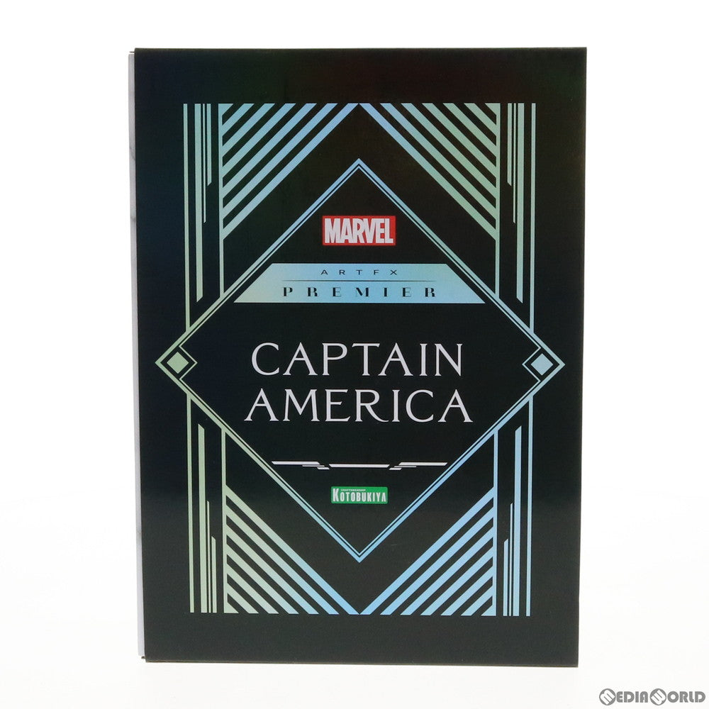 【中古即納】[FIG] ARTFX PREMIER キャプテン・アメリカ MARVEL UNIVERSE(マーベルユニバース) 1/10 簡易組立キット フィギュア(MK282) コトブキヤ(20190731)