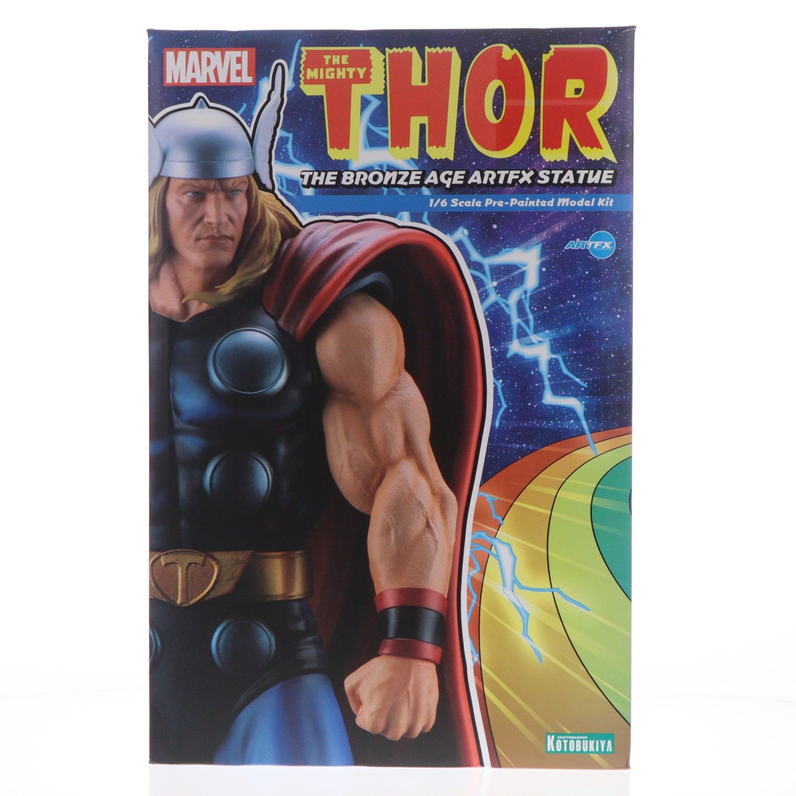 【中古即納】[FIG] ARTFX ソー ザ・ブロンズエイジ MARVEL UNIVERSE(マーベルユニバース) 1/6 完成品 フィギュア(MK343) コトブキヤ(20221224)