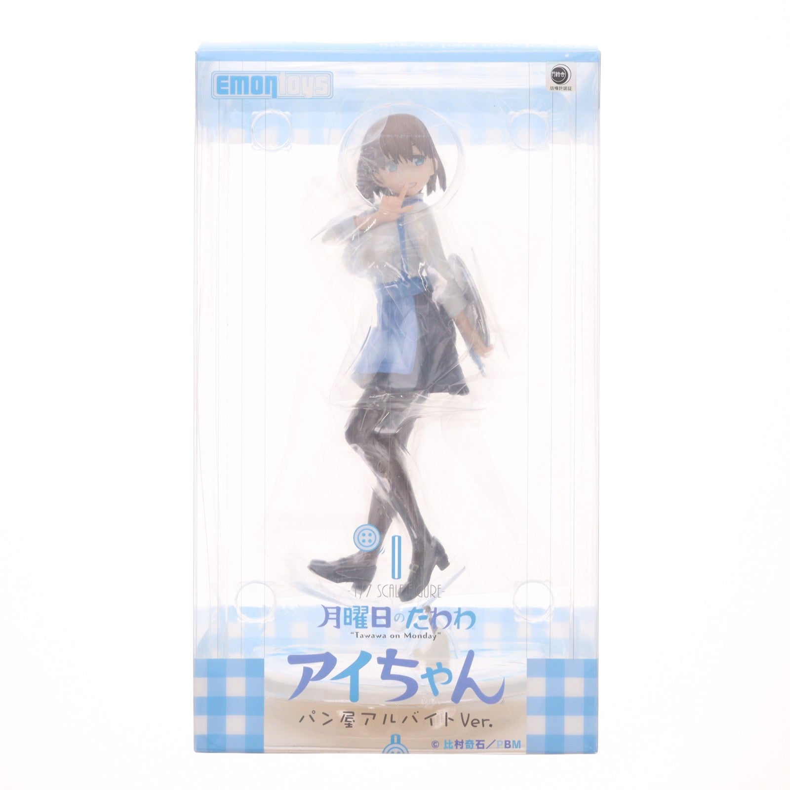 【中古即納】[FIG] アイちゃん パン屋アルバイトVer. 月曜日のたわわ 1/7 完成品 フィギュア 絵梦(エモン)トイズ(EMONTOYS)(20190704)