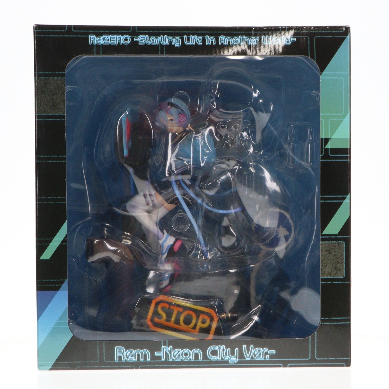 【中古即納】[FIG] SHIBUYA SCRAMBLE FIGURE レム -Neon City Ver.- Re:ゼロから始める異世界生活 1/7 完成品 フィギュア eStream Store&Amazon限定 eStream/アルファサテライト(20220630)