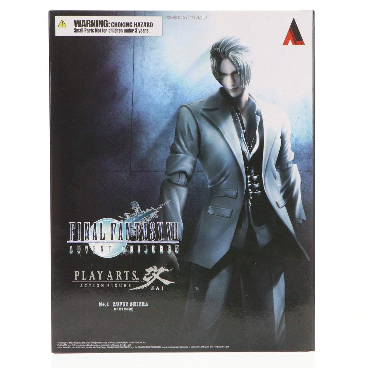 【中古即納】[FIG] PLAY ARTS改(プレイアーツ改) ルーファウス神羅 FINAL FANTASY VII ADVENT CHILDREN(ファイナルファンタジー7 アドベントチルドレン) 完成品 可動フィギュア スクウェア・エニックス(20130928)