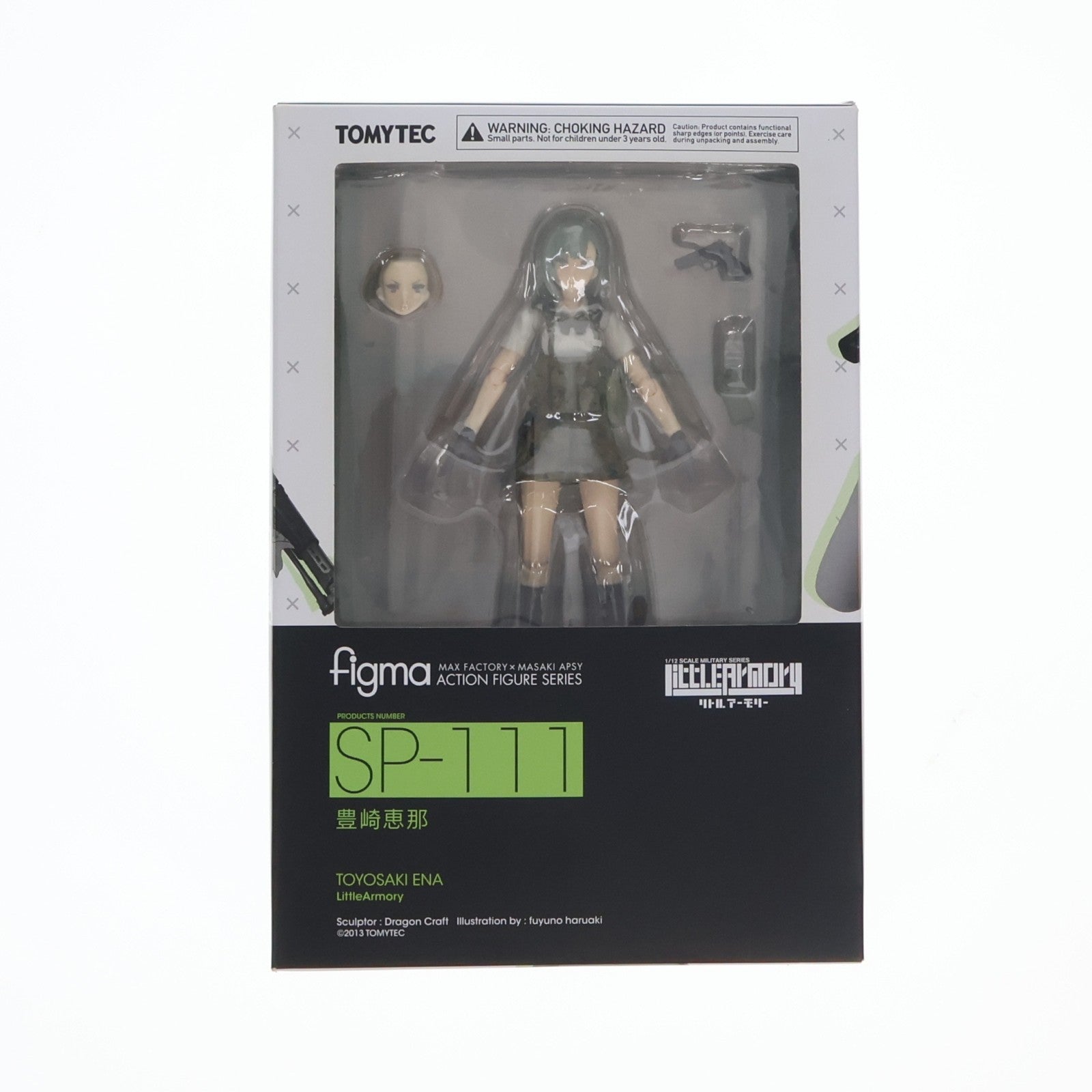 【中古即納】[FIG] figma(フィグマ) SP-111 豊崎恵那(とよさきえな) LittleArmory(リトルアーモリー) 完成品 可動フィギュア TOMYTEC(トミーテック)(20190217)