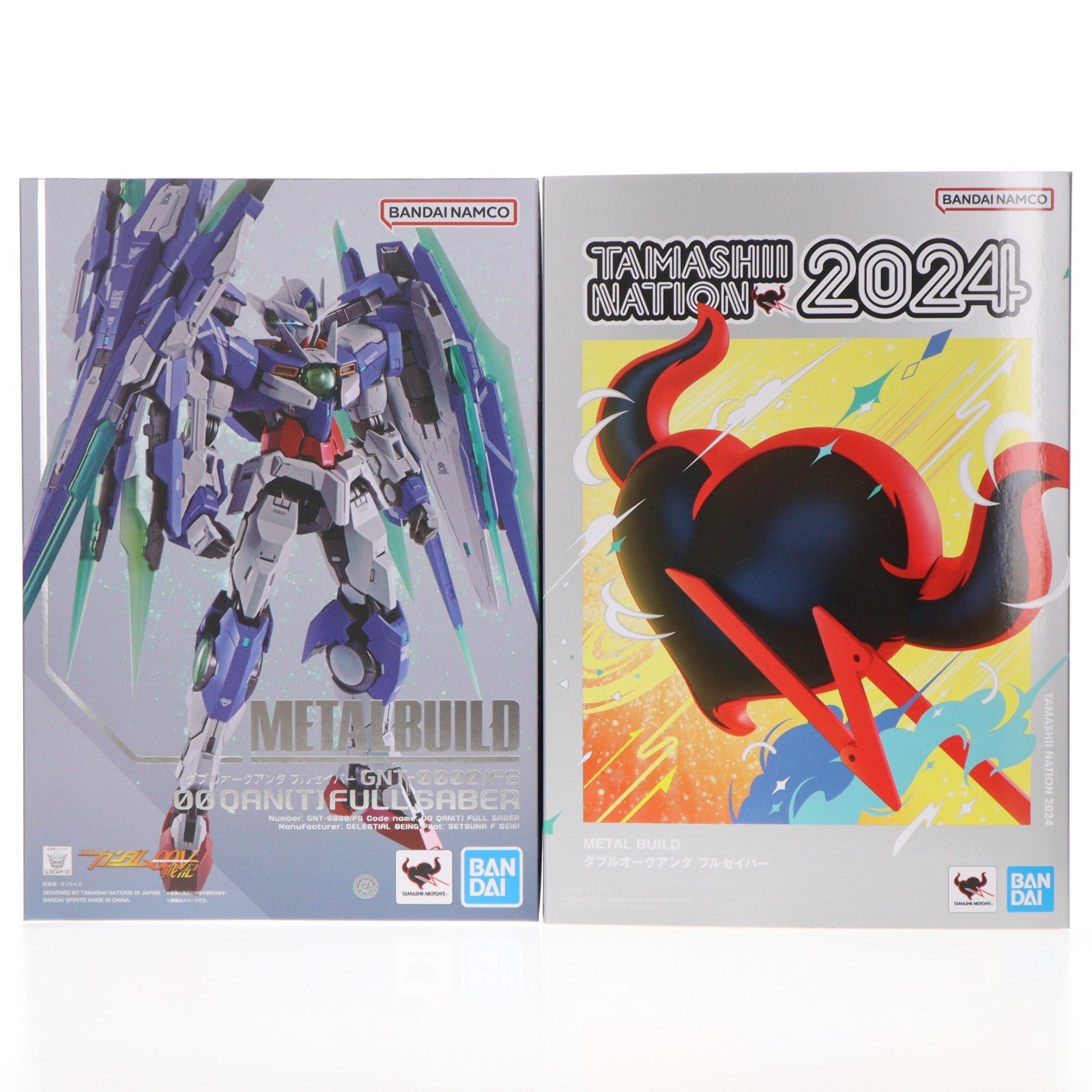 【中古即納】[FIG] METAL BUILD ダブルオークアンタ フルセイバー 機動戦士ガンダム00V戦記 完成品 可動フィギュア TAMASHII NATION 2024 開催記念品&魂ウェブ商店限定 バンダイスピリッツ(20241113)