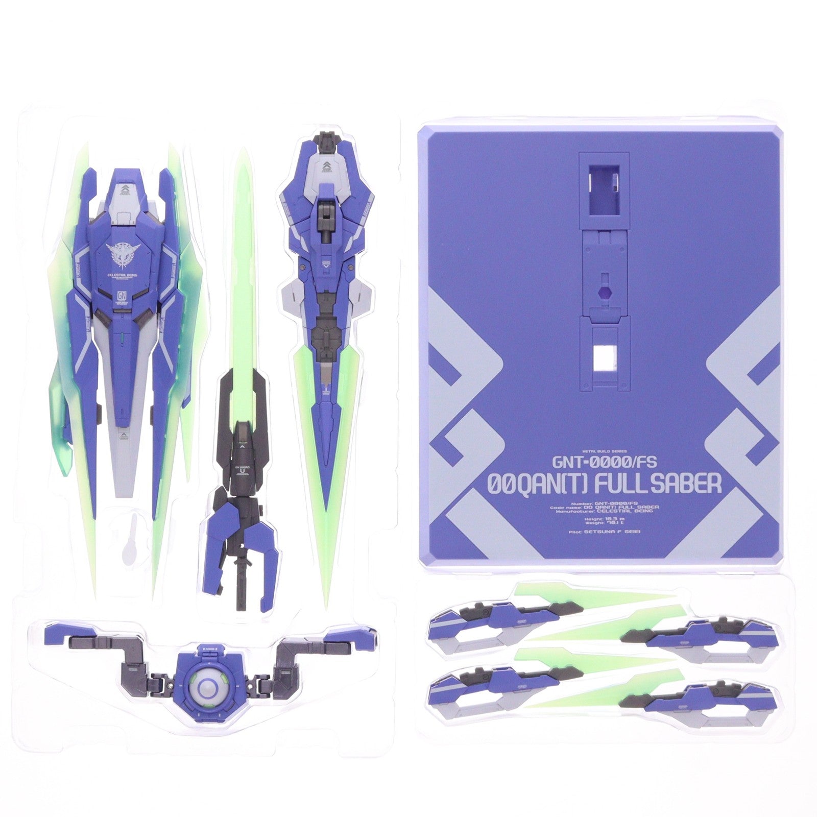 【中古即納】[FIG] METAL BUILD ダブルオークアンタ フルセイバー 機動戦士ガンダム00V戦記 完成品 可動フィギュア TAMASHII NATION 2024 開催記念品&魂ウェブ商店限定 バンダイスピリッツ(20241113)