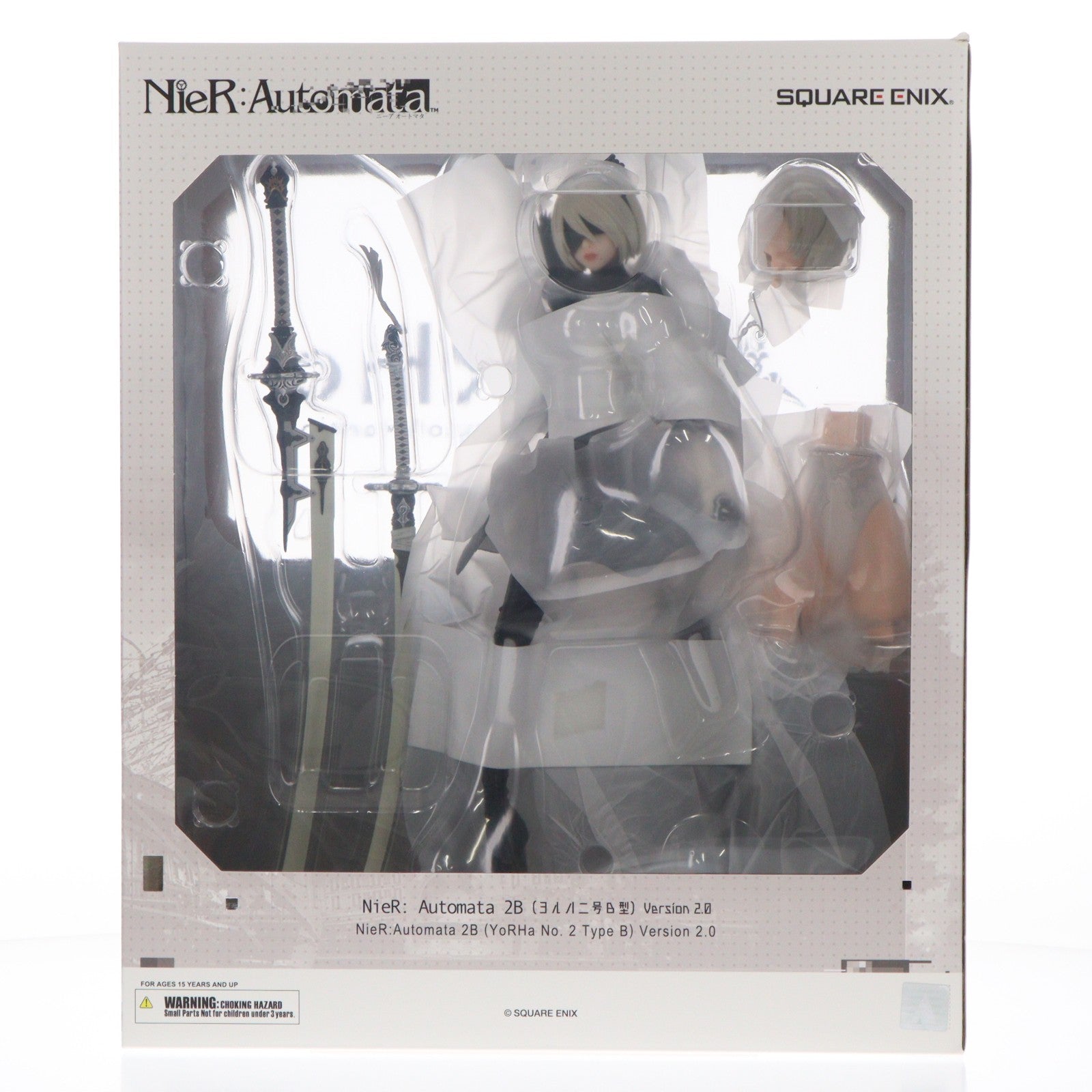 【中古即納】[FIG] 2B(ヨルハ二号B型) Version 2.0 NieR:Automata(ニーア オートマタ) 完成品 フィギュア スクウェア・エニックス(20250228)