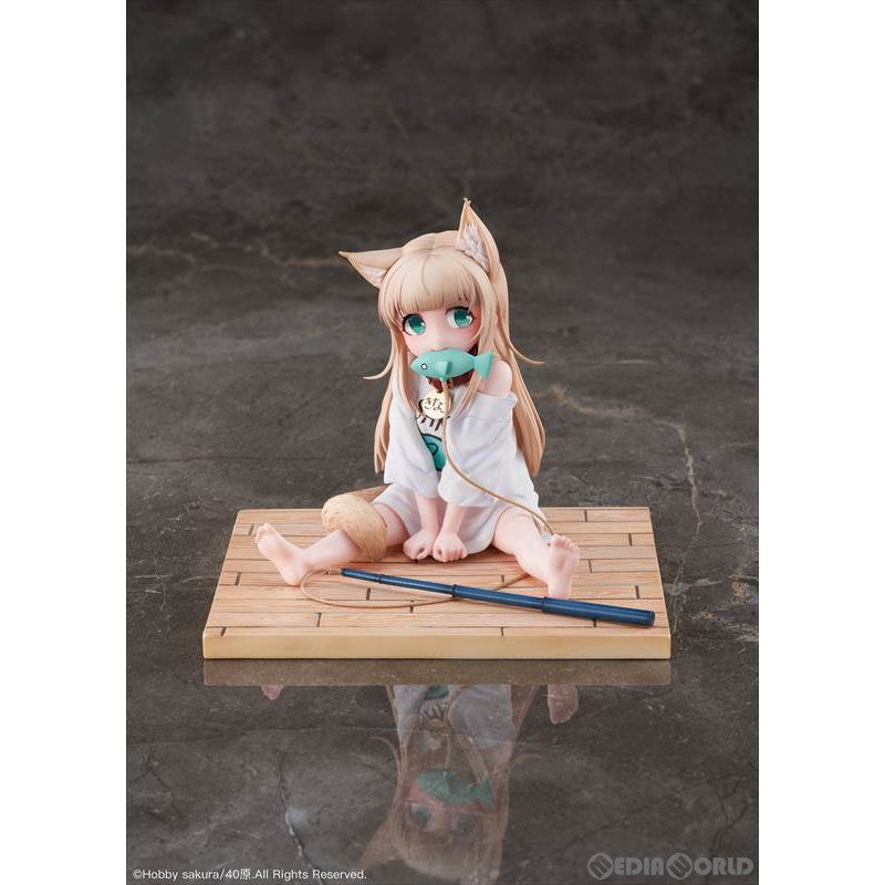 【中古即納】[FIG] ポストカード付属 きなこ お座りおさかなVer. うちのねこが女の子でかわいい 1/6 完成品 フィギュア HOBBY SAKURA(ホビーサクラ)(20221217)