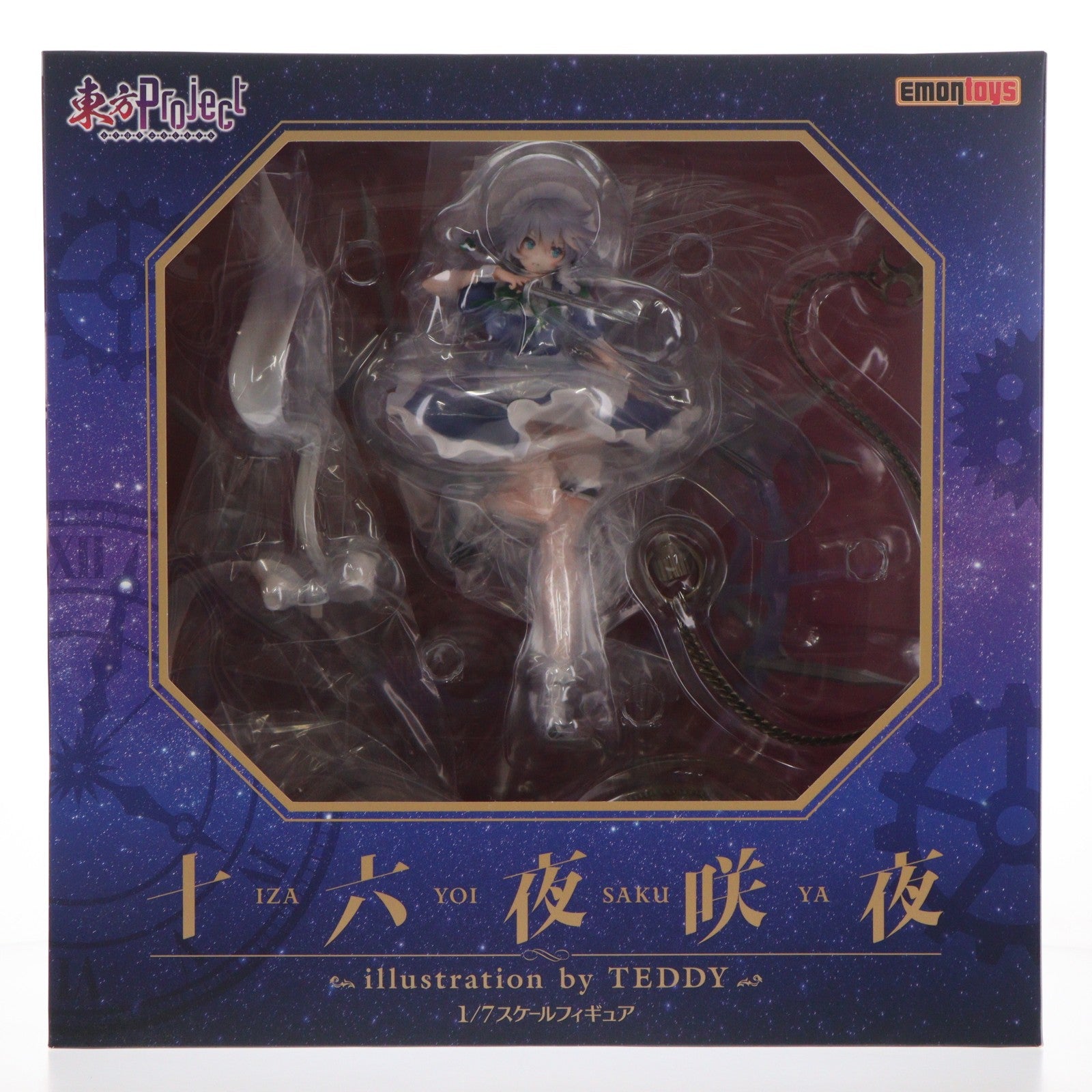 【中古即納】[FIG] 十六夜咲夜(いざよいさくや) illustration by TEDDY 東方Project 1/7 完成品 フィギュア 絵梦トイズ(エモントイズ)(20240517)