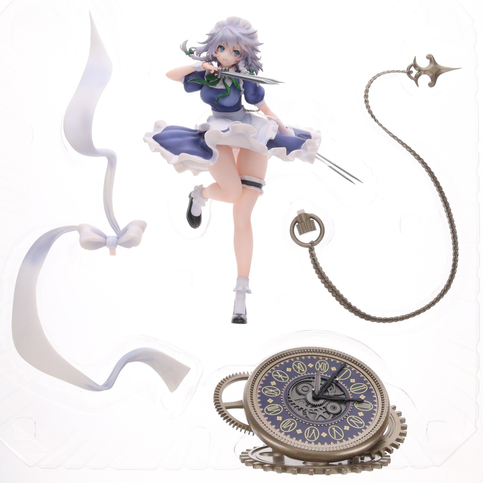 【中古即納】[FIG] 十六夜咲夜(いざよいさくや) illustration by TEDDY 東方Project 1/7 完成品 フィギュア 絵梦トイズ(エモントイズ)(20240517)
