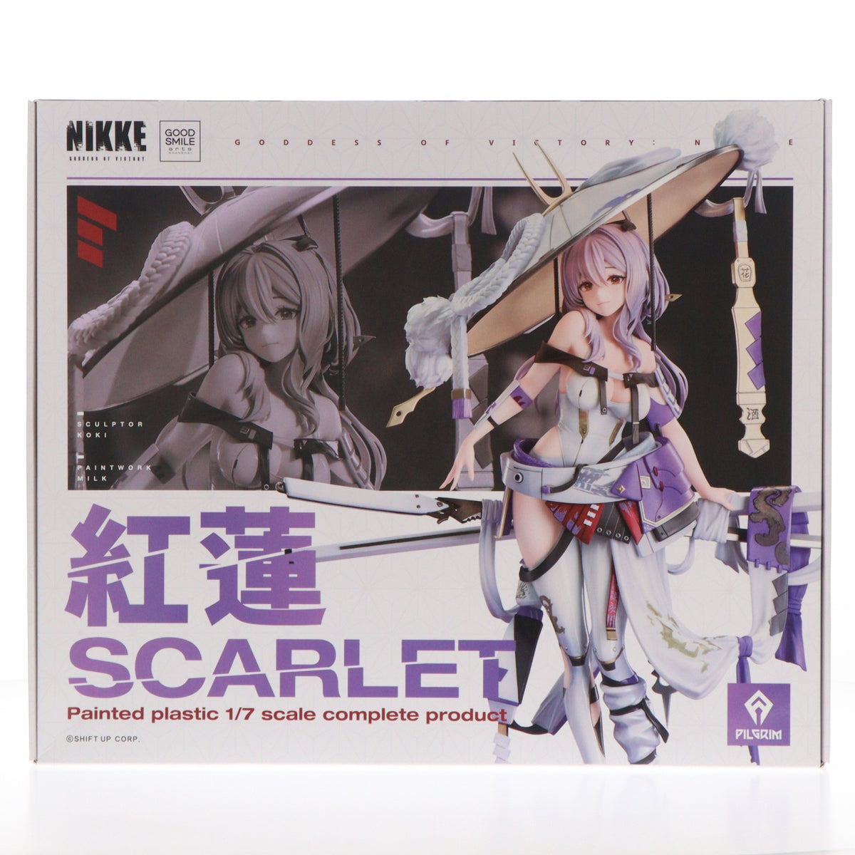 【中古即納】[FIG] 紅蓮(ぐれん) 勝利の女神:NIKKE(ニケ) 1/7 完成品 フィギュア グッドスマイルアーツ上海(20250619)