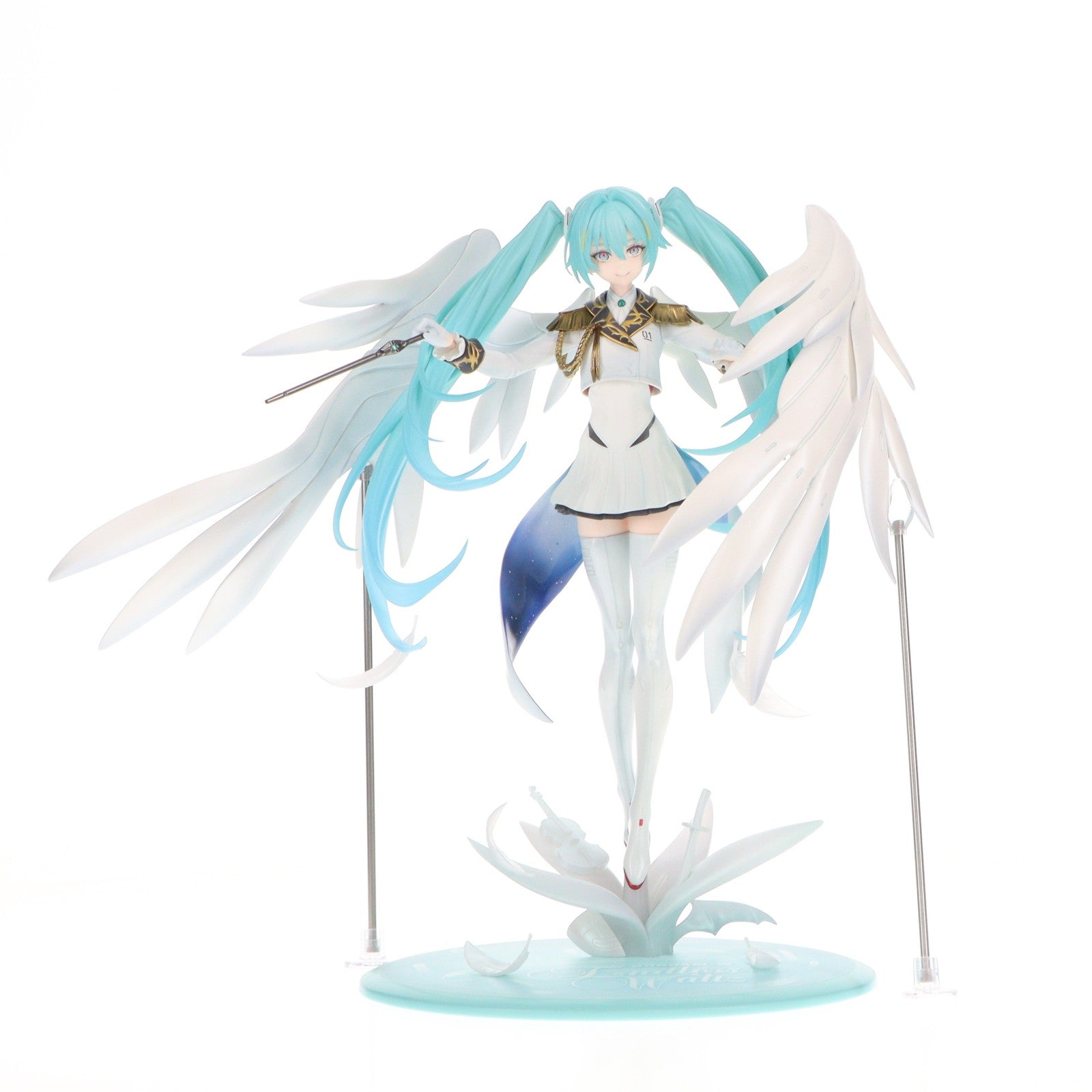 【中古即納】[FIG] Lucrea(ルクリア) 初音ミク×ウイングガンダムゼロ EW 機動戦士ガンダム45周年×初音ミク 新機動戦記ガンダムW(ウイング) 1/7 完成品 フィギュア プレミアムバンダイ&一部流通限定 メガハウス(20260626)