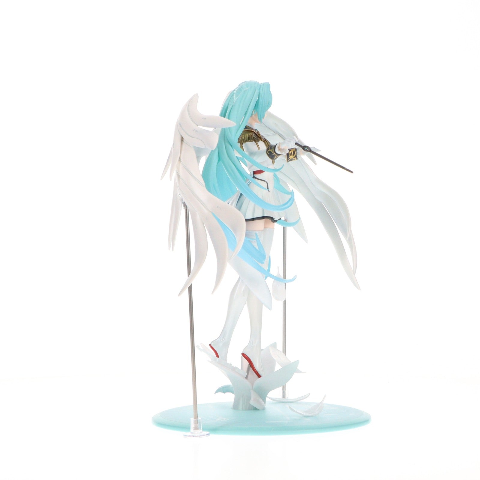 【中古即納】[FIG] Lucrea(ルクリア) 初音ミク×ウイングガンダムゼロ EW 機動戦士ガンダム45周年×初音ミク 新機動戦記ガンダムW(ウイング) 1/7 完成品 フィギュア プレミアムバンダイ&一部流通限定 メガハウス(20260626)