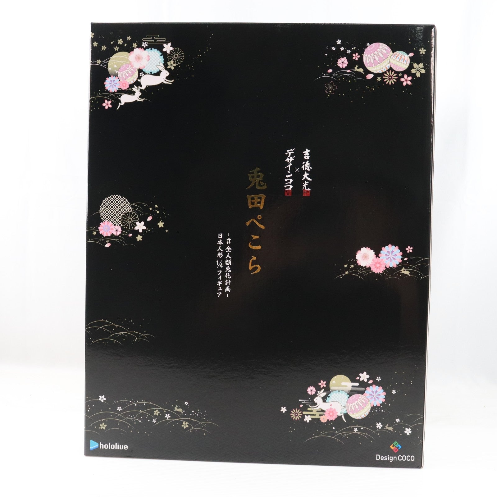 【中古即納】[FIG] COCO STORE限定 兎田ぺこら(うさだぺこら) -#全人類兎化計画- 日本人形 吉徳×デザインココ ホロライブプロダクション 1/4 完成品 フィギュア デザインココ(20240228)