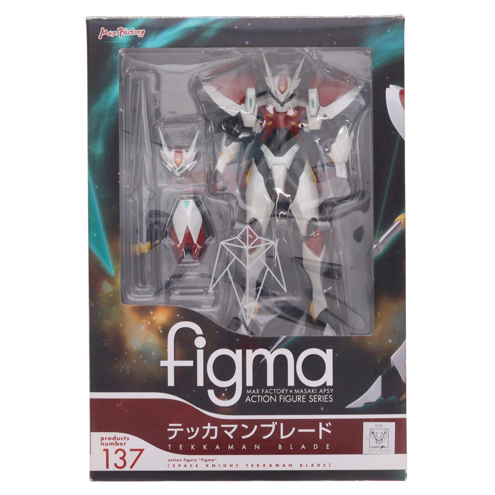 【中古即納】[FIG] figma(フィグマ) 137 テッカマンブレード 宇宙の騎士テッカマンブレード 完成品 可動フィギュア マックスファクトリー(20121201)