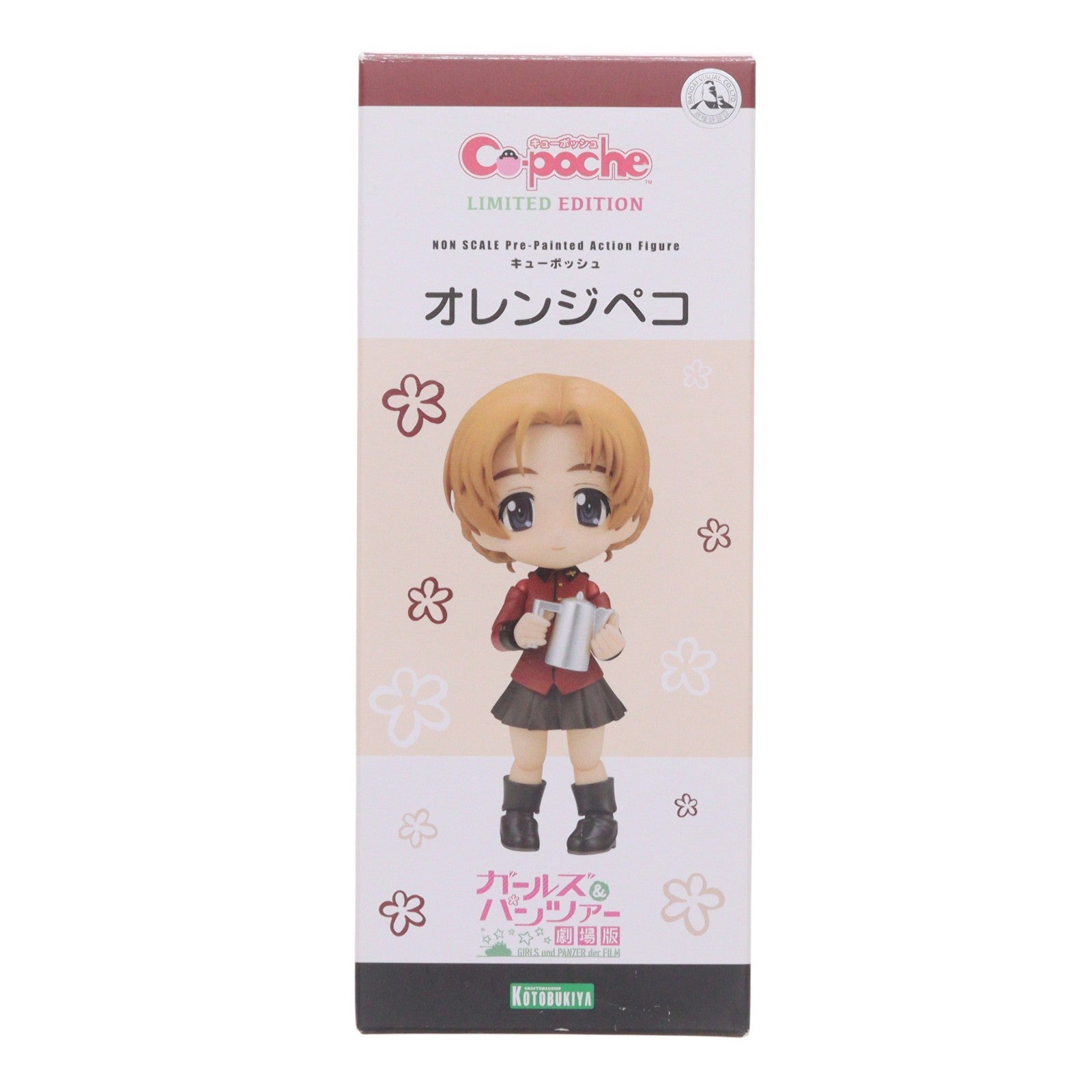【中古即納】[FIG] キューポッシュ オレンジペコ ガールズ&パンツァー 劇場版 完成品 可動フィギュア ワンフェス2017夏&コトブキヤショップ限定(AD050) コトブキヤ(20170730)