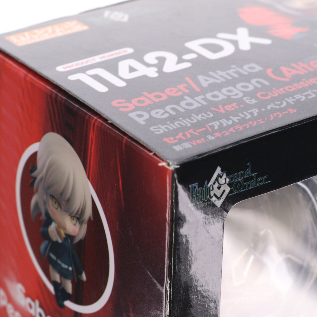 【中古即納】[FIG] ねんどろいど 1142-DX セイバー/アルトリア・ペンドラゴン〔オルタ〕新宿Ver.&キュイラッシェ・ノワール Fate/Grand Order(フェイト/グランドオーダー) 完成品 フィギュア グッドスマイルカンパニー(20191117)