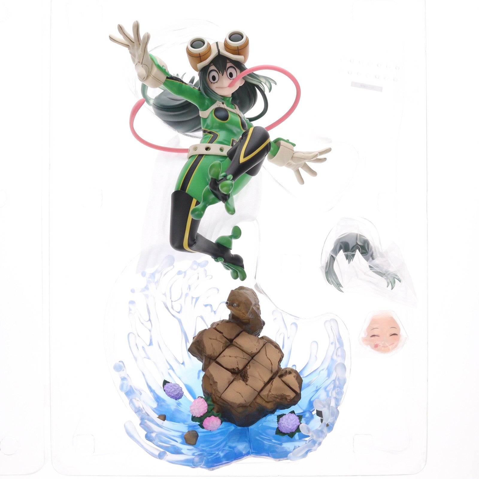 【中古即納】[FIG] TAITO GEAR&GOODS限定 蛙吹梅雨-Frog-(あすいつゆ) 僕のヒーローアカデミア 1/7 完成品 フィギュア Spiritale(スピリテイル)(20251230)