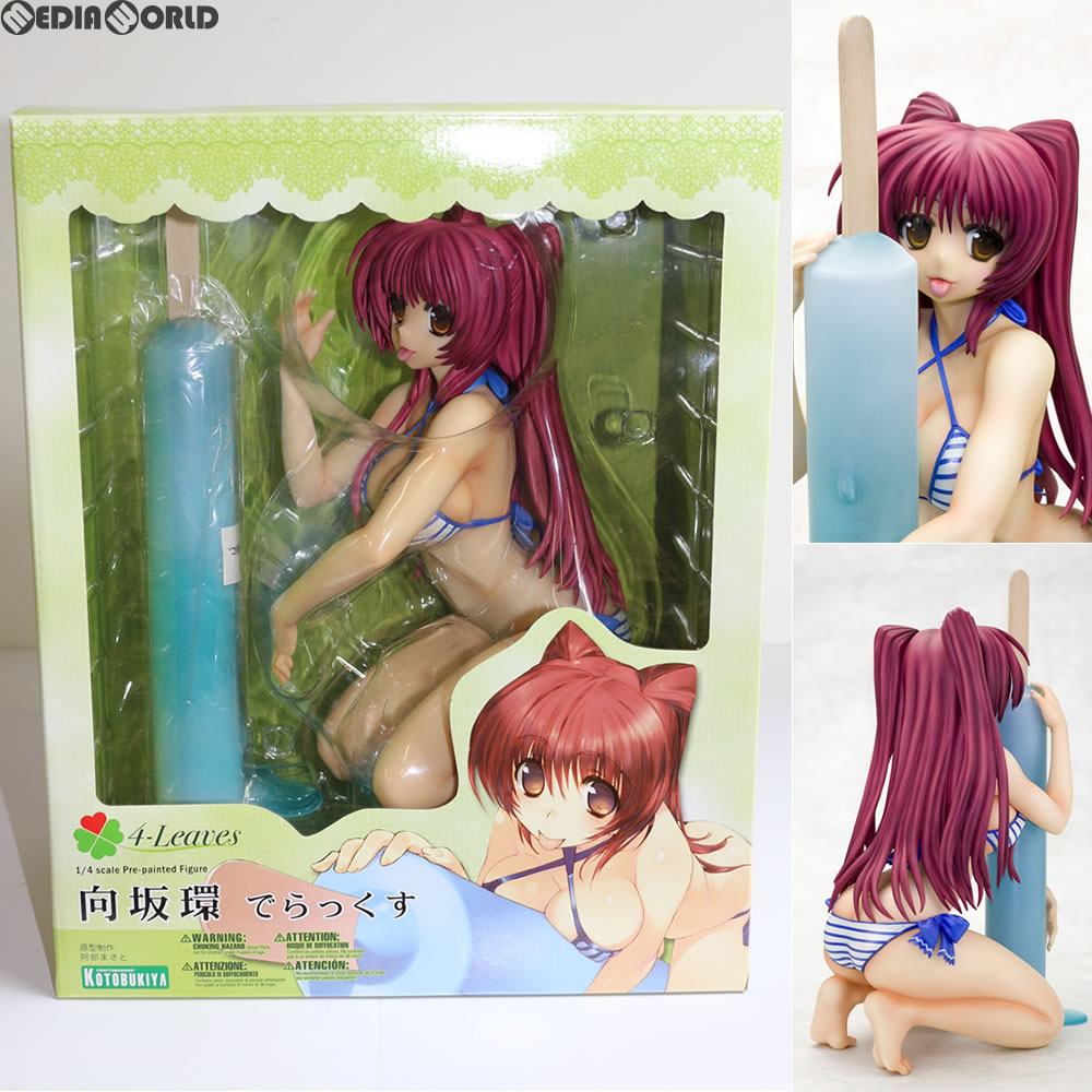 【中古即納】[FIG] 4-Leaves 向坂環(こうさかたまき) でらっくす ToHeart2(トゥハート2) DX PLUS 1/4 完成品 フィギュア(PP471) コトブキヤ(20120628)