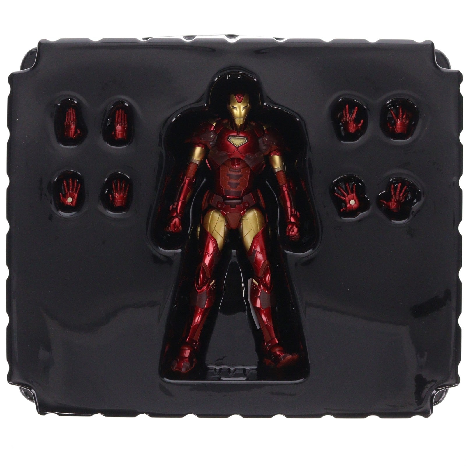 【中古即納】[FIG] RE:EDIT IRON MAN #02 Extremis Armor(エクストリミスアーマー) アイアンマン 完成品 可動フィギュア 千値練(せんちねる)(20150529)
