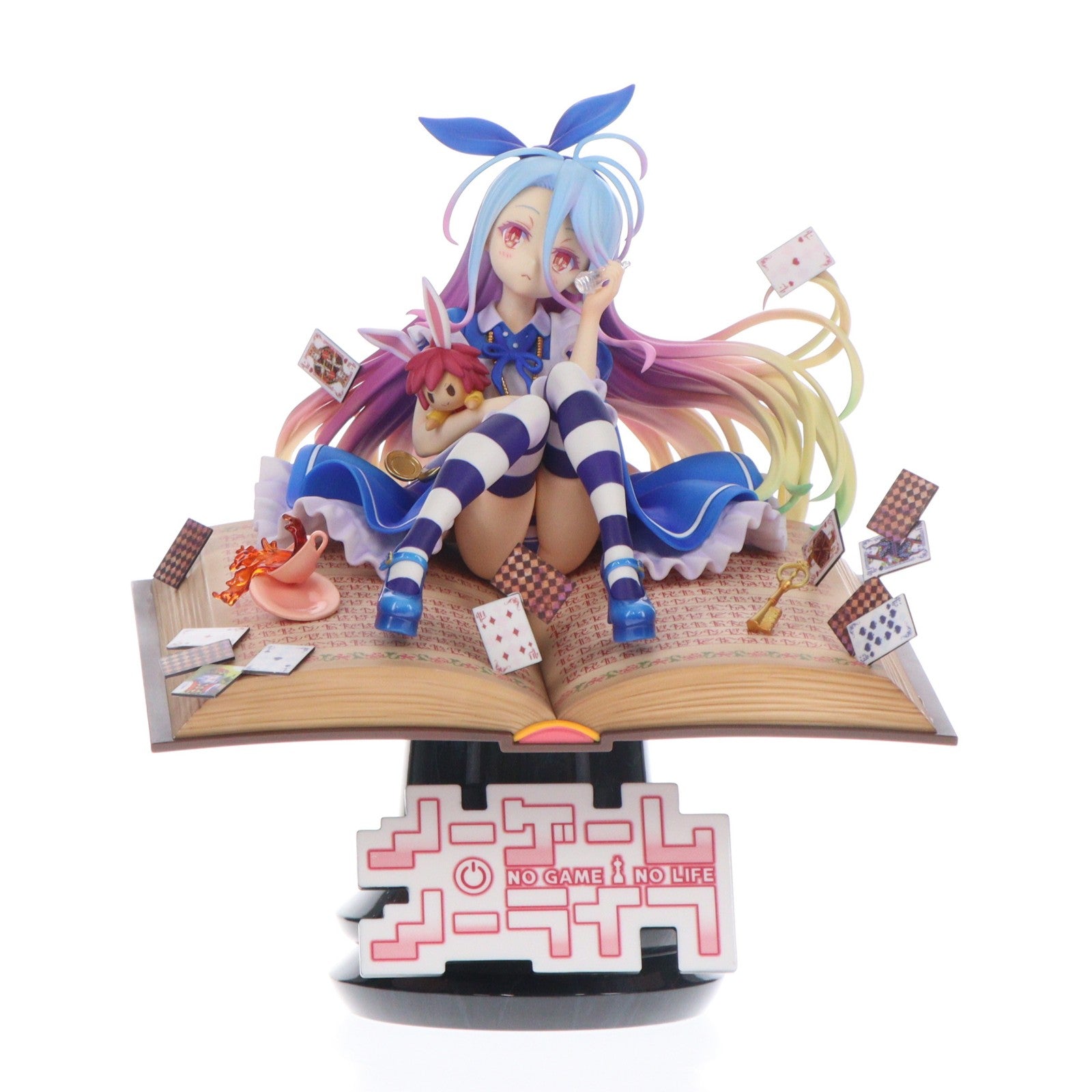 【中古即納】[FIG] eStream Store限定 白(しろ) -不思議の国のアリス Ver.- ノーゲーム・ノーライフ 1/7 完成品 フィギュア eStream/アルファサテライト(20220531)