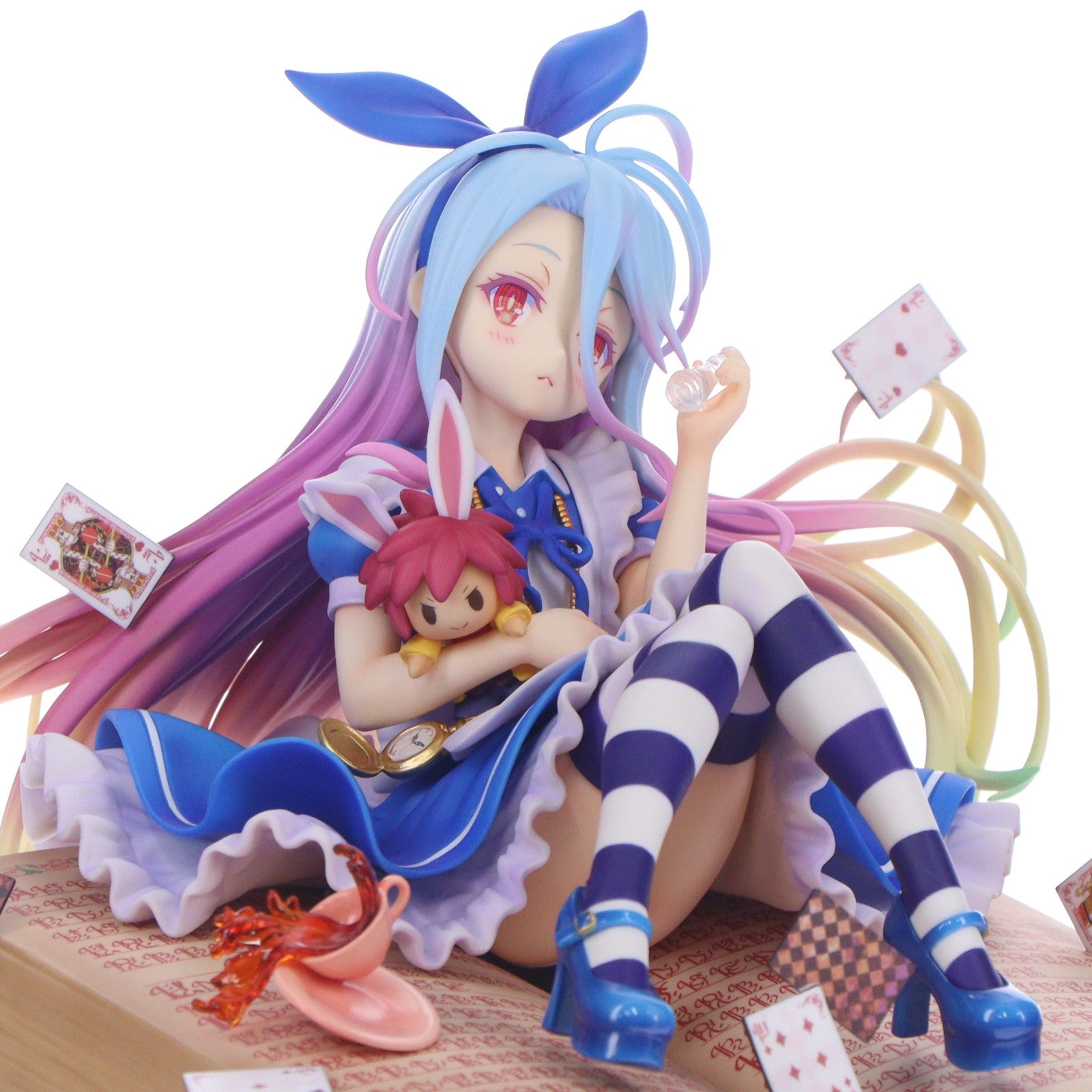 【中古即納】[FIG] eStream Store限定 白(しろ) -不思議の国のアリス Ver.- ノーゲーム・ノーライフ 1/7 完成品 フィギュア eStream/アルファサテライト(20220531)