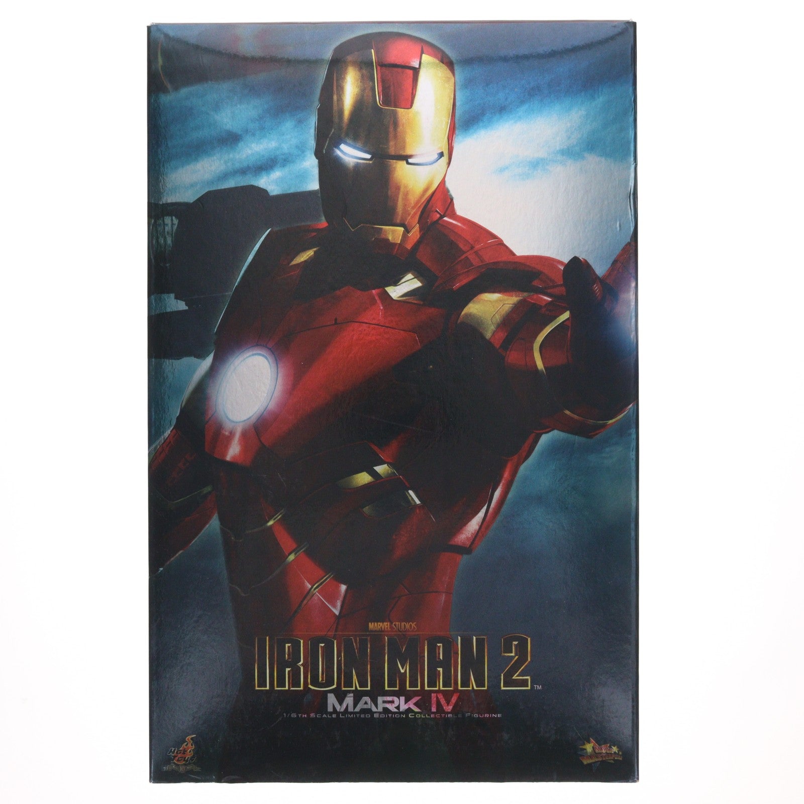 【中古即納】[FIG] ムービー・マスターピース アイアンマン・マーク4 アイアンマン2 1/6スケールアクションフィギュア(MM#123) ホットトイズ(20101231)