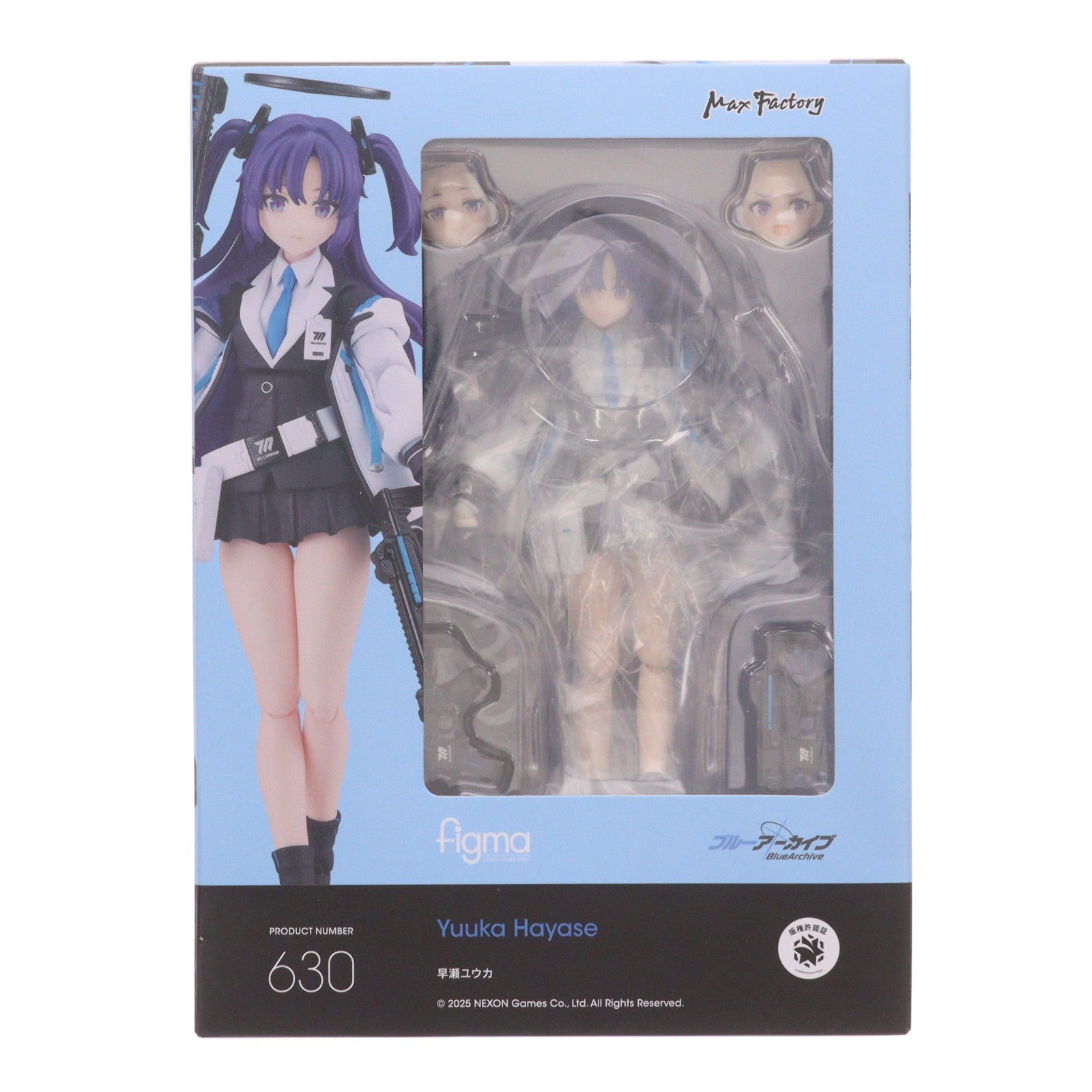 【中古即納】[FIG] グッドスマイルカンパニー公式ショップ特典付属 figma(フィグマ) 630 早瀬ユウカ(はやせゆうか) ブルーアーカイブ -Blue Archive- 完成品 可動フィギュア マックスファクトリー(20250214)
