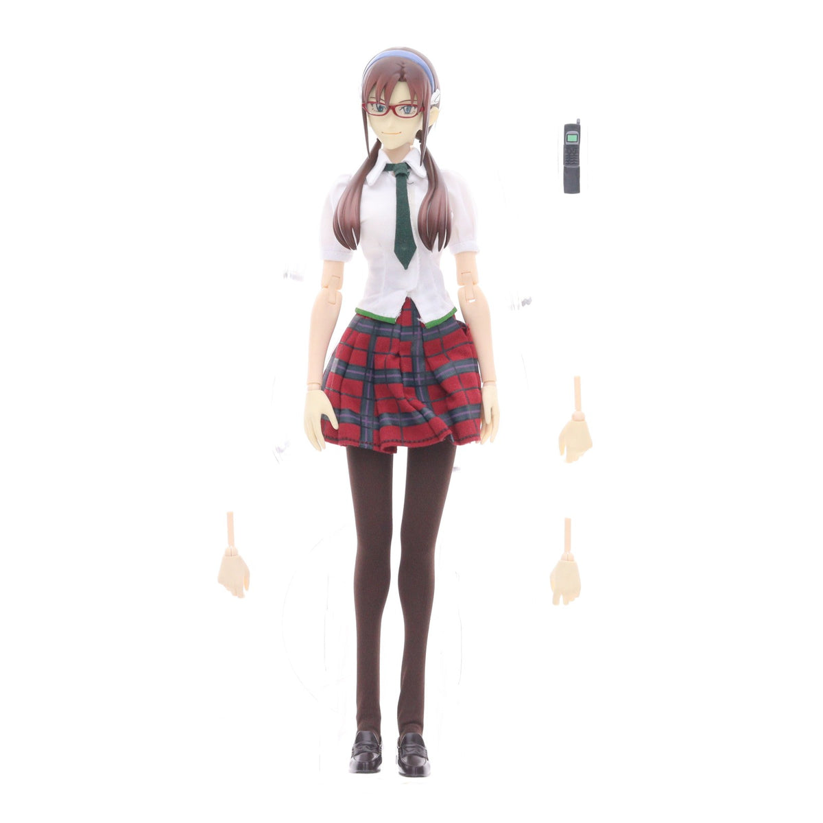 【中古即納】[FIG] リアルアクションヒーローズ No.503 RAH 真希波・マリ・イラストリアス(制服版) ヱヴァンゲリヲン 新劇場版:破 完成品 可動フィギュア メディコム・トイ(20101201)