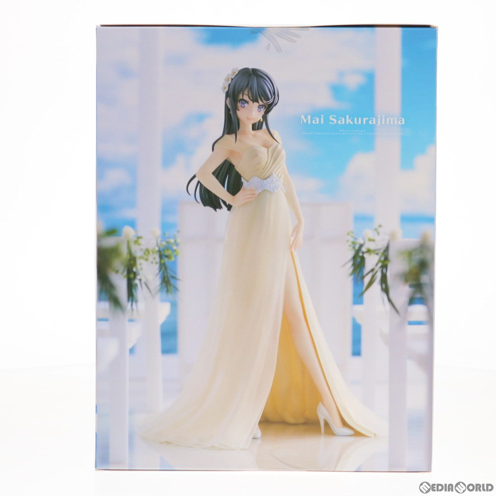 【中古即納】[FIG] ANIPLEX+限定 桜島麻衣～ウェディングver.～(さくらじままい) 青春ブタ野郎はゆめみる少女の夢を見ない 1/7 完成品 フィギュア(MD18-0782001) アニプレックス(20200531)