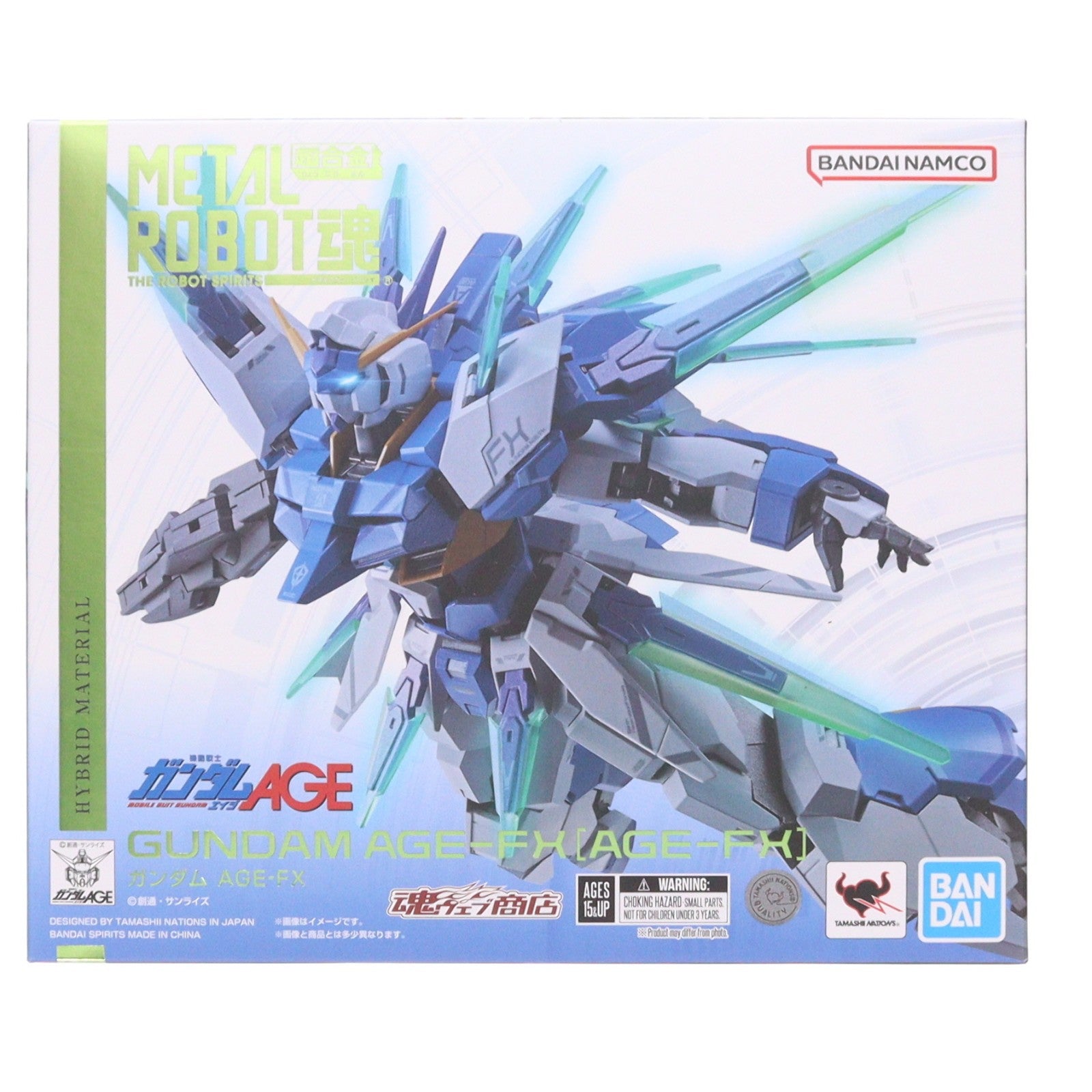 【中古即納】[FIG] 魂ウェブ商店限定 METAL ROBOT魂(SIDE MS) ガンダム AGE-FX 機動戦士ガンダムAGE(エイジ) 完成品 可動フィギュア バンダイスピリッツ(20240524)