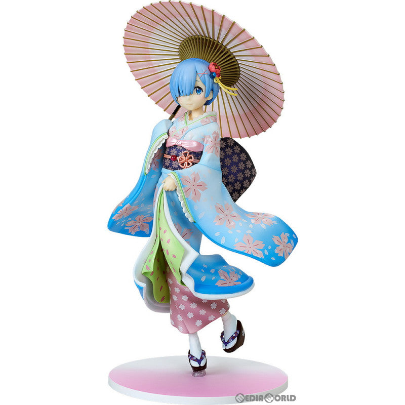 【中古即納】[FIG] レム 浮世絵桜Ver. Re:ゼロから始める異世界生活 1/8 完成品 フィギュア KADOKAWA(カドカワ)(20210210)