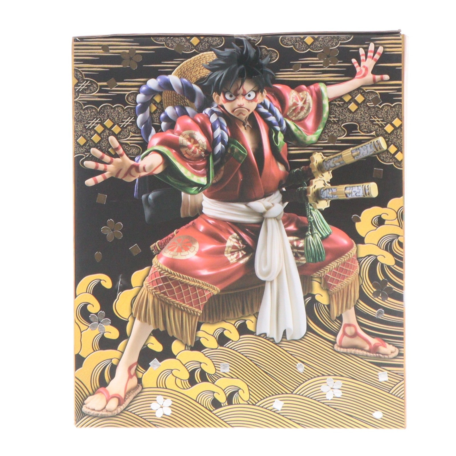 【中古即納】[FIG] Portrait.Of.Pirates P.O.P ワンピース 『KABUKI EDITION』 モンキー・D・ルフィ ONE PIECE(ワンピース) 1/8 完成品 フィギュア オンラインショップ限定 メガハウス(20160731)