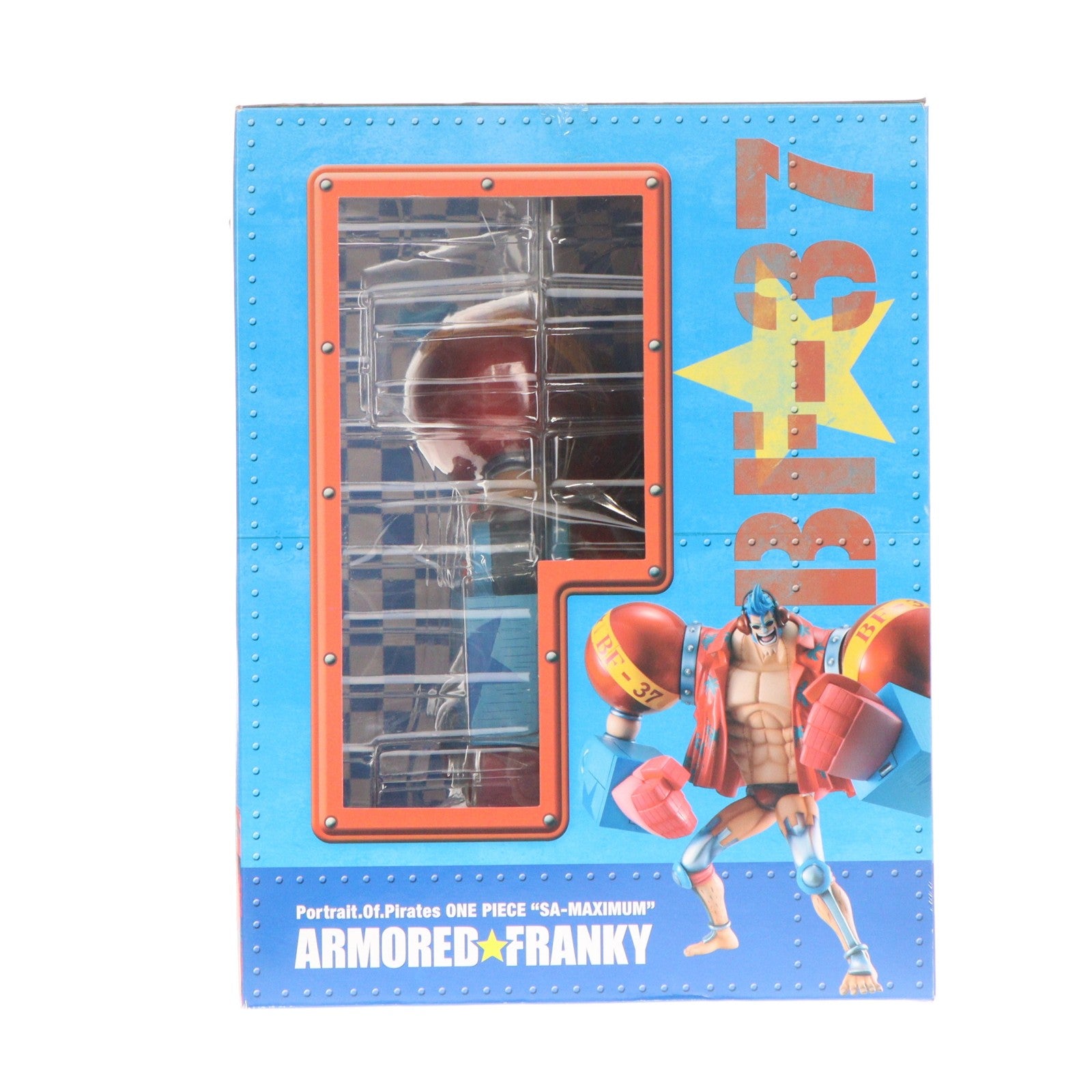 【中古即納】[FIG] Portrait.Of.Pirates P.O.P Sailing Again SA-MAXIMUM アーマード・フランキー ONE PIECE(ワンピース) 完成品 フィギュア 一部オンラインショップ限定 メガハウス(20130820)