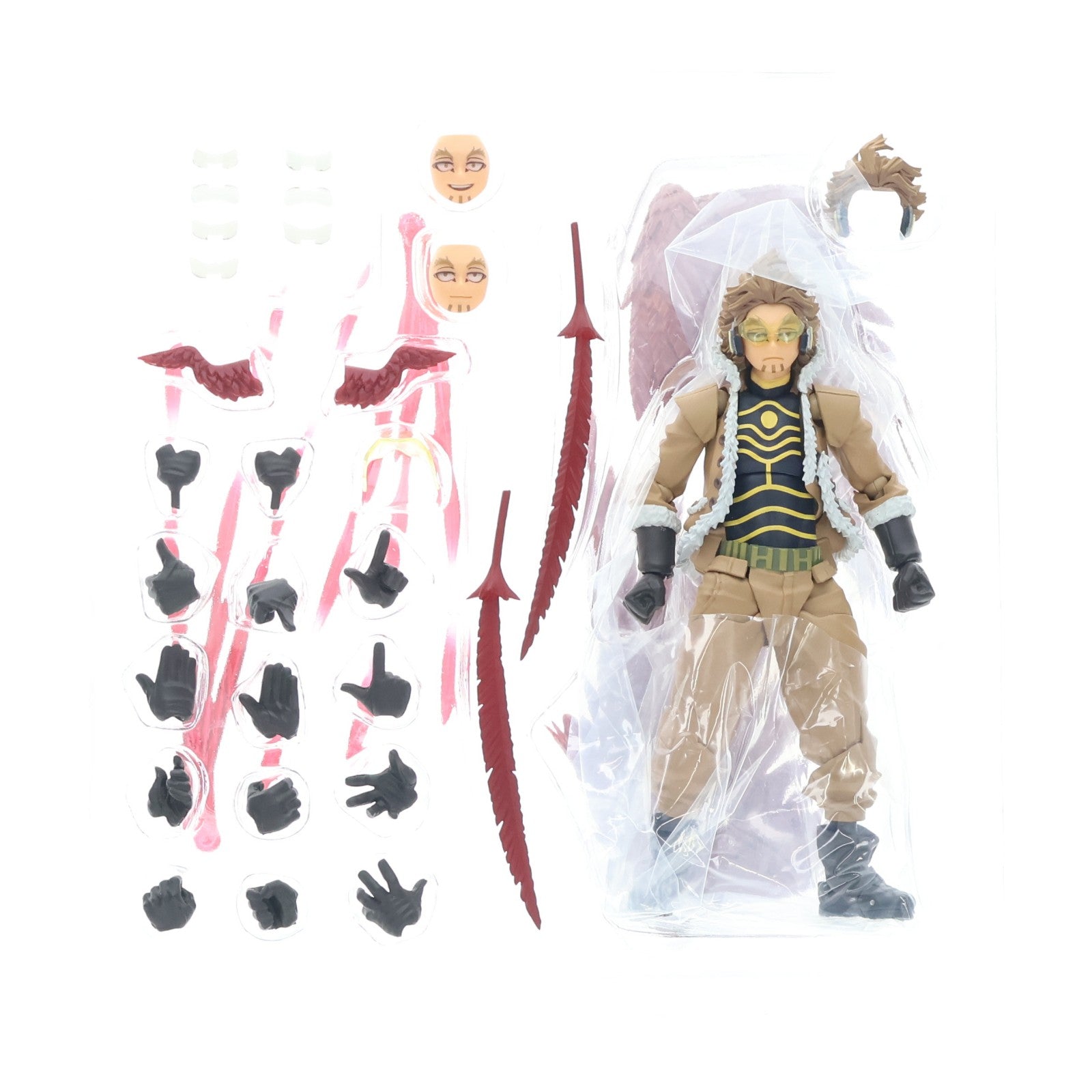 【中古即納】[FIG] フィギュアコンプレックス アメイジングヤマグチ No.029 ホークス 僕のヒーローアカデミア 完成品 可動フィギュア 海洋堂(20230325)