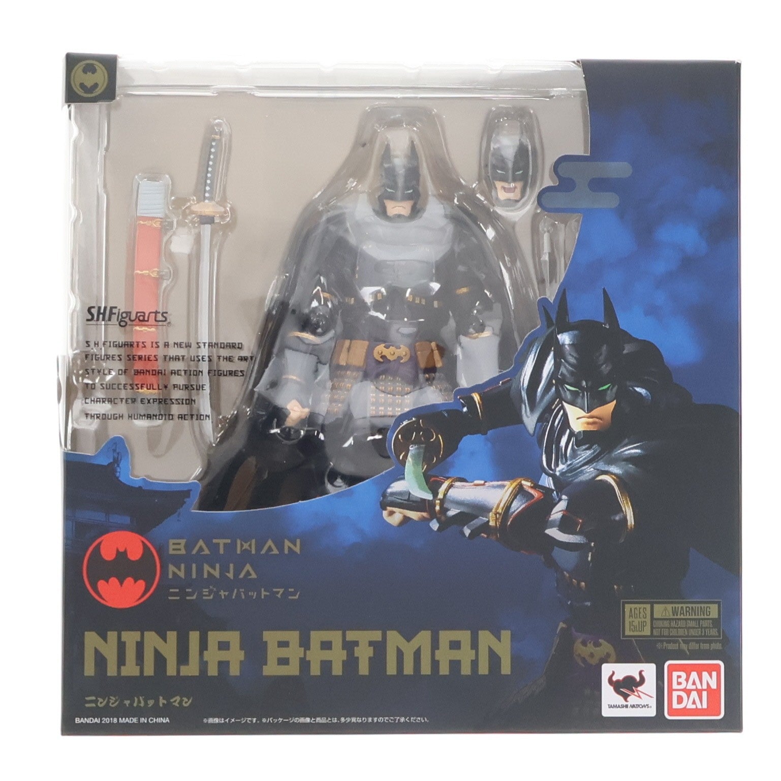 【中古即納】[FIG] S.H.Figuarts(フィギュアーツ) ニンジャバットマン 完成品 可動フィギュア バンダイ(20180630)