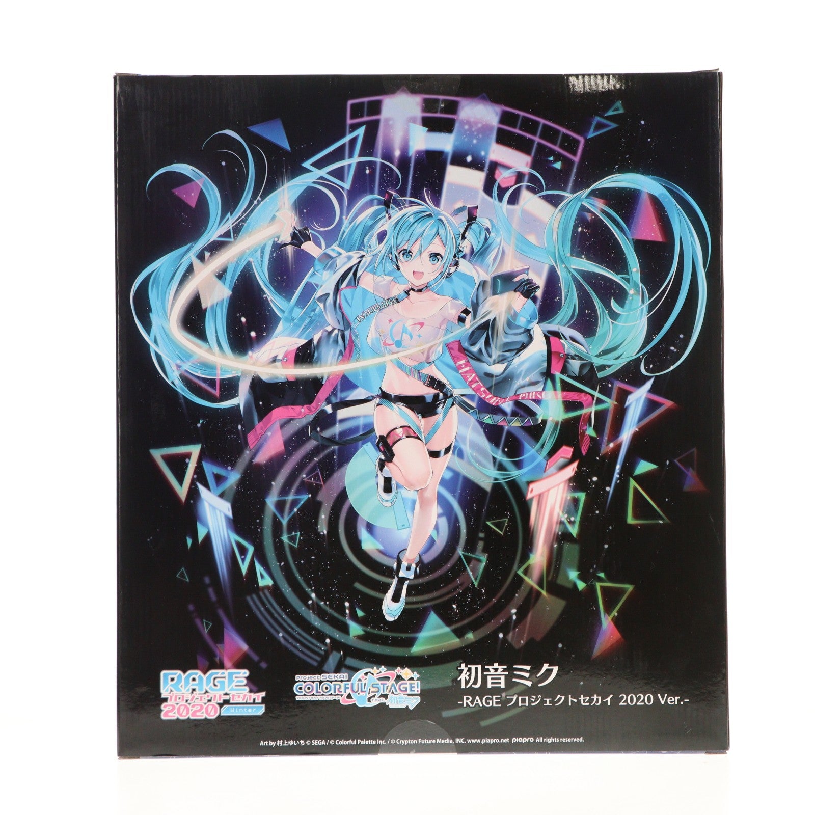 【中古即納】[FIG] SHIBUYA SCRAMBLE FIGURE 初音ミク -RAGE プロジェクトセカイ 2020 Ver.- プロジェクトセカイ カラフルステージ! feat. 初音ミク 1/7 完成品 フィギュア eStream(20231030)