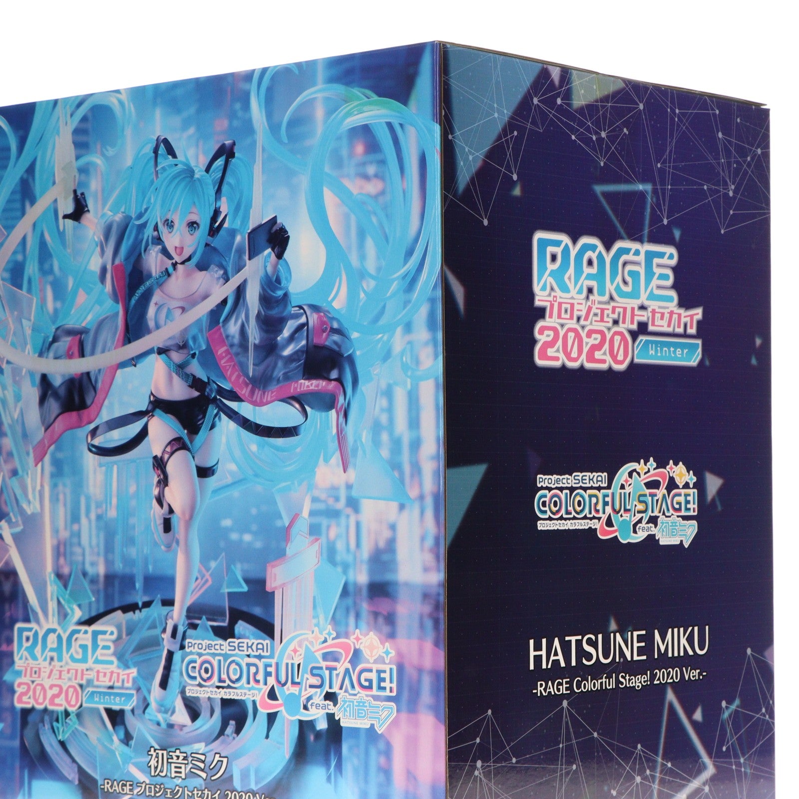 【中古即納】[FIG] SHIBUYA SCRAMBLE FIGURE 初音ミク -RAGE プロジェクトセカイ 2020 Ver.- プロジェクトセカイ カラフルステージ! feat. 初音ミク 1/7 完成品 フィギュア eStream(20231030)