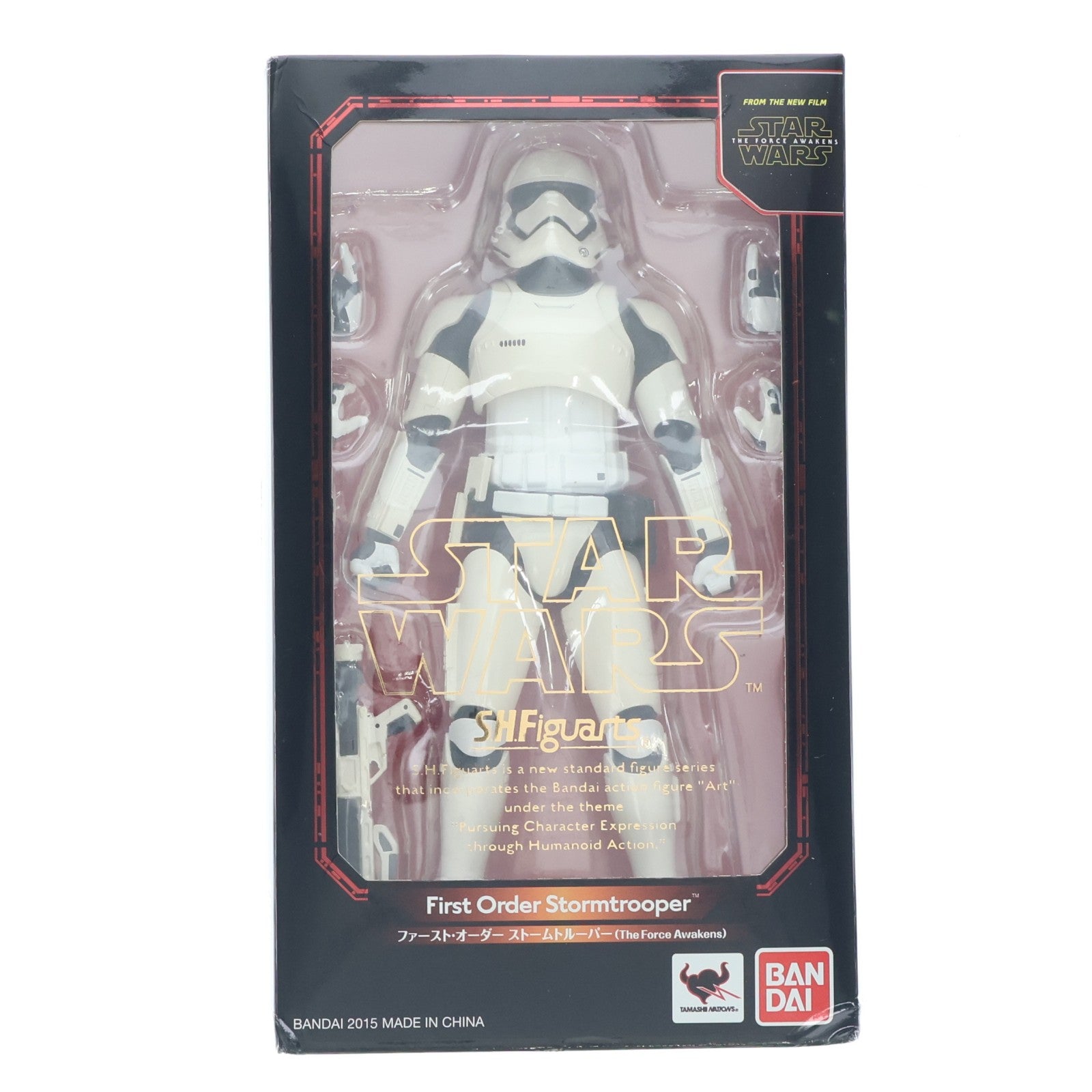 【中古即納】[FIG] S.H.Figuarts(フィギュアーツ) ファースト・オーダー ストームトルーパー STAR WARS(スター・ウォーズ) エピソード7/フォースの覚醒 完成品 可動フィギュア バンダイ(20151218)