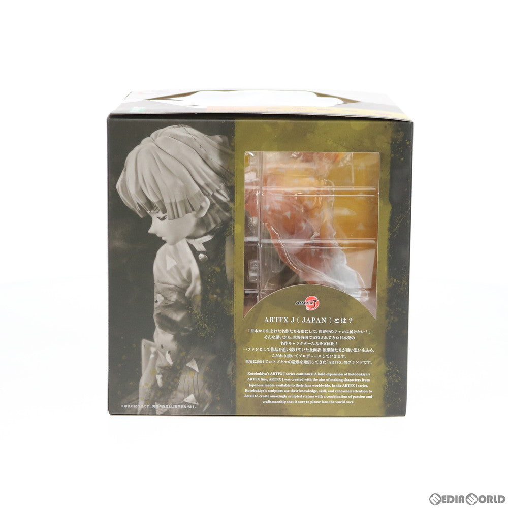 【中古即納】[FIG] ARTFX J 我妻善逸(あがつまぜんいつ) 鬼滅の刃 1/8 完成品 フィギュア(PP849) コトブキヤ(20200831)