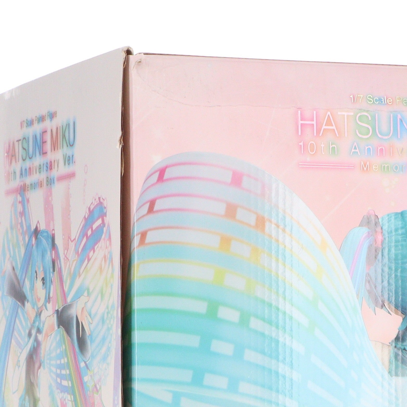 【中古即納】[FIG] 初音ミク 10th Anniversary Ver. Memorial Box キャラクター・ボーカル・シリーズ01 初音ミク 1/7 完成品 フィギュア 書籍 グッドスマイルカンパニー(20190526)