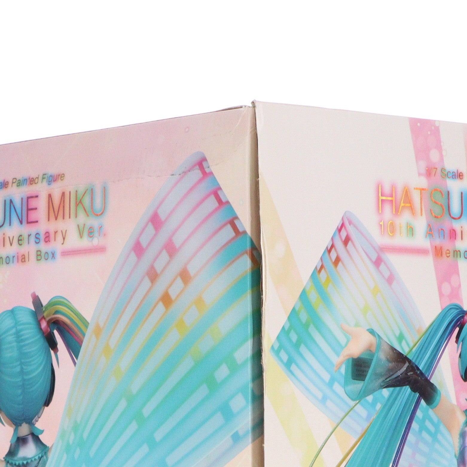 【中古即納】[FIG] 初音ミク 10th Anniversary Ver. Memorial Box キャラクター・ボーカル・シリーズ01 初音ミク 1/7 完成品 フィギュア 書籍 グッドスマイルカンパニー(20190526)