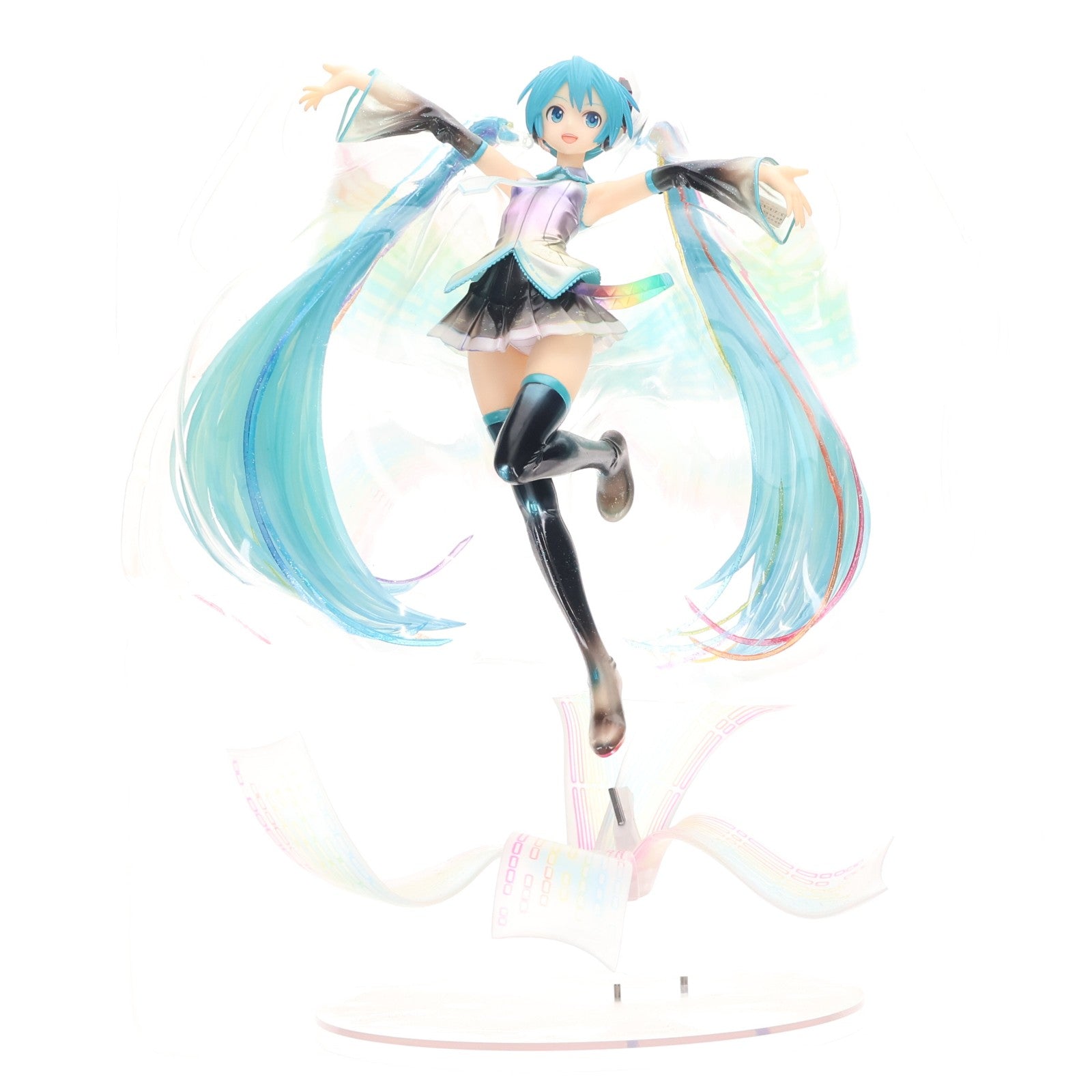 【中古即納】[FIG] 初音ミク 10th Anniversary Ver. Memorial Box キャラクター・ボーカル・シリーズ01 初音ミク 1/7 完成品 フィギュア 書籍 グッドスマイルカンパニー(20190526)